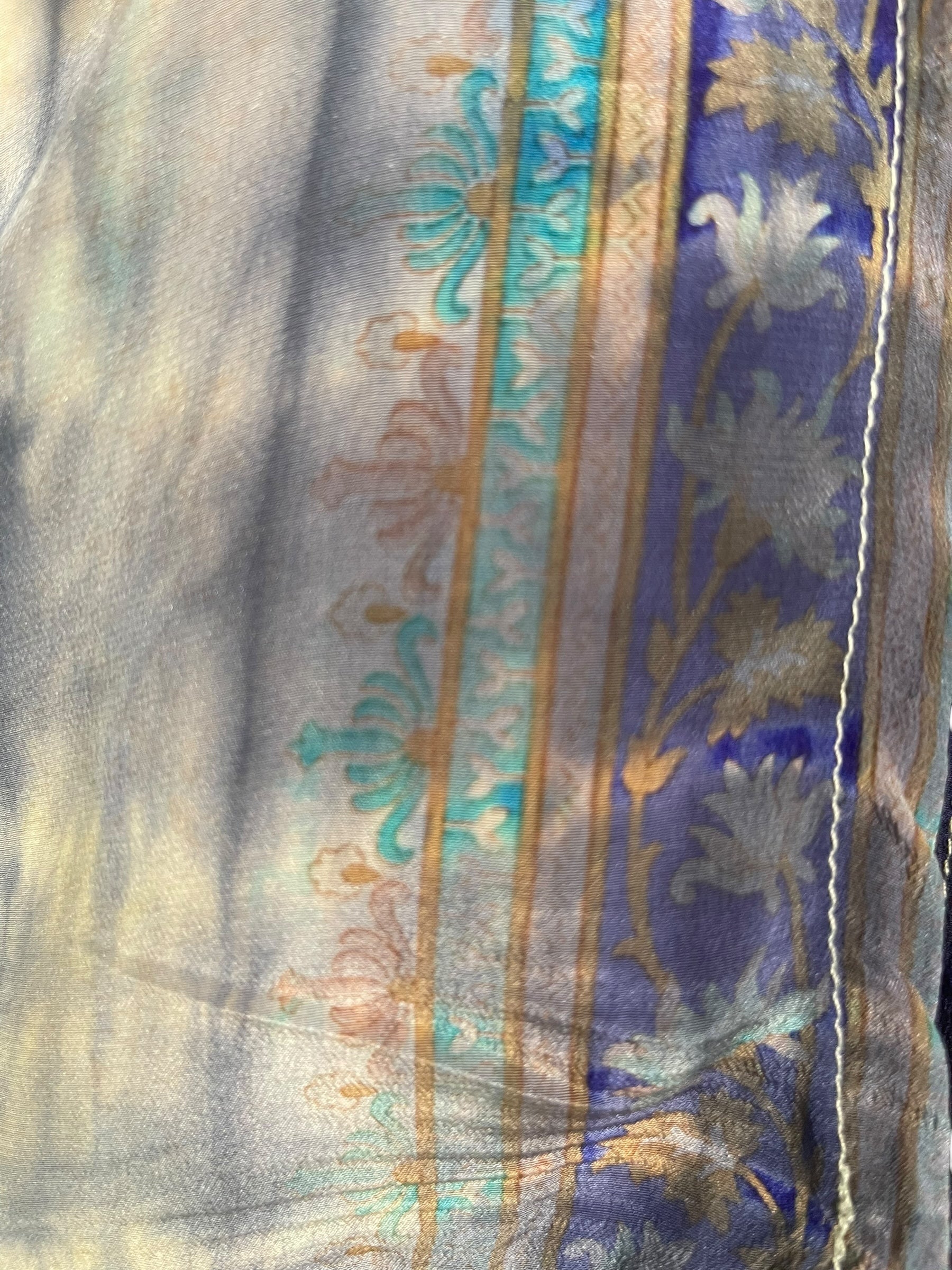 PRC8462 Wabi Sabi Pure Silk Self Pocket Tunic Dress