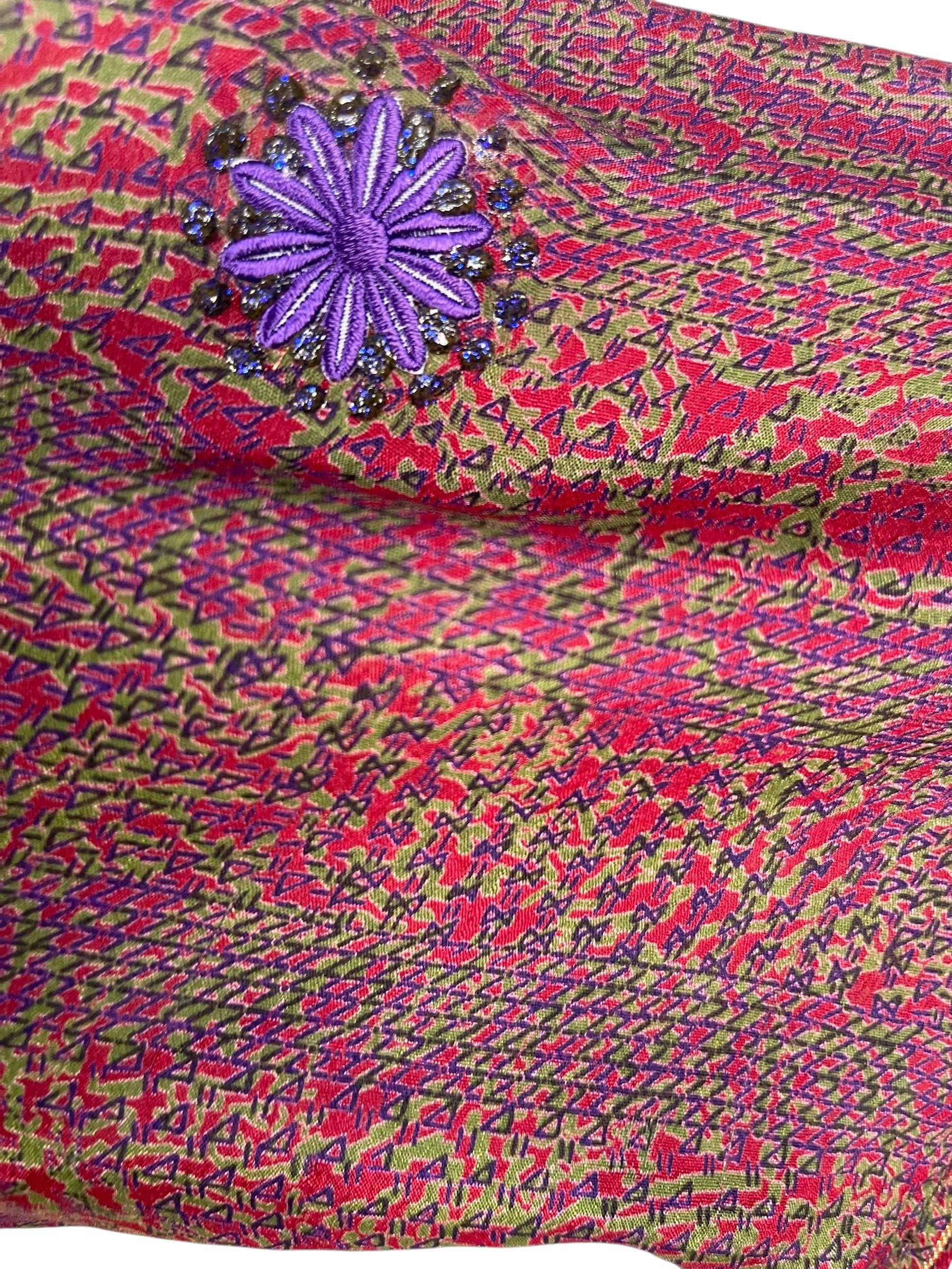 PRC6827 Avatar Pure Silk Self Pocket Tunic Dress