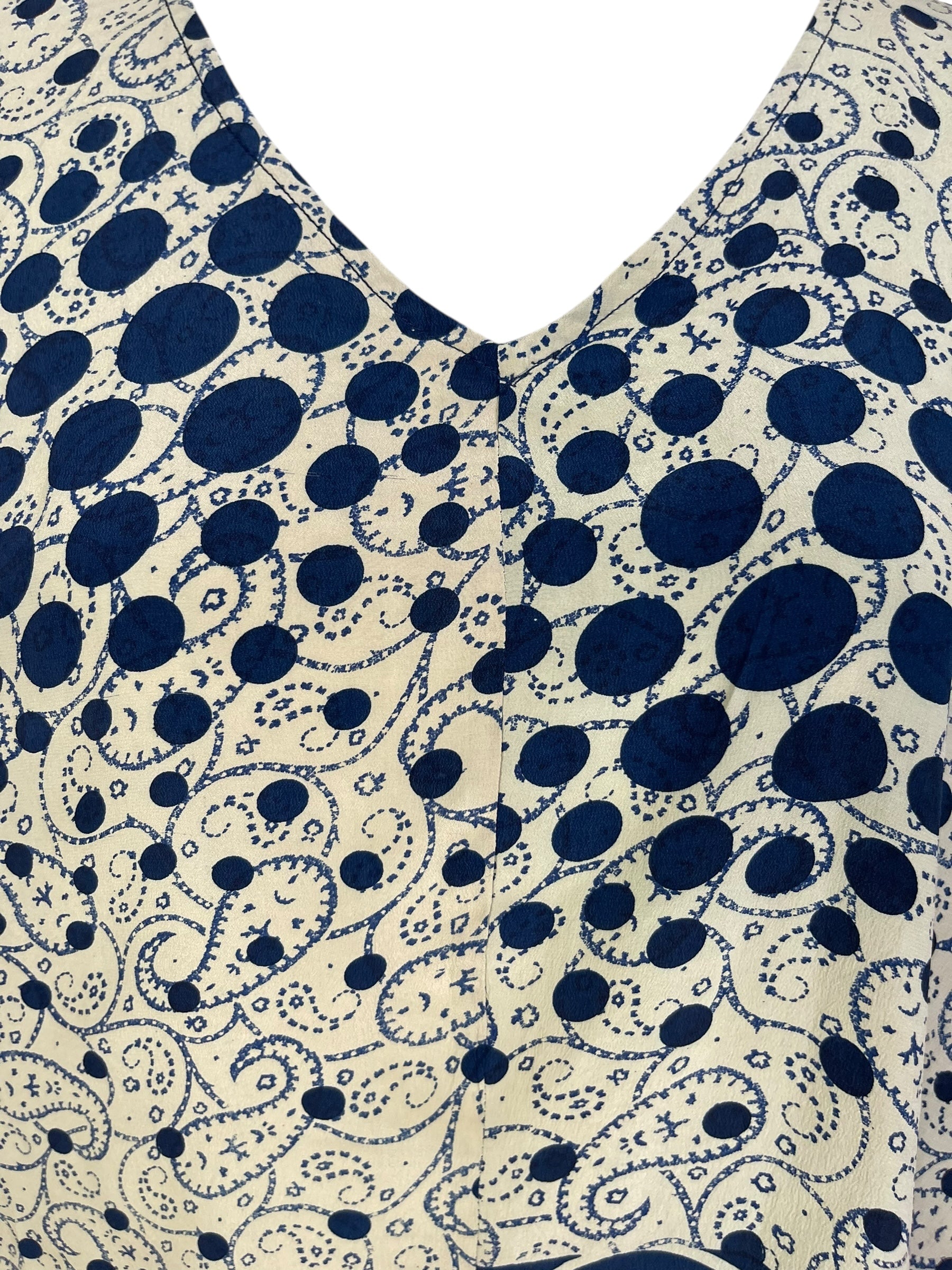 PRC6982 Avatar Pure Silk Waterfall Top