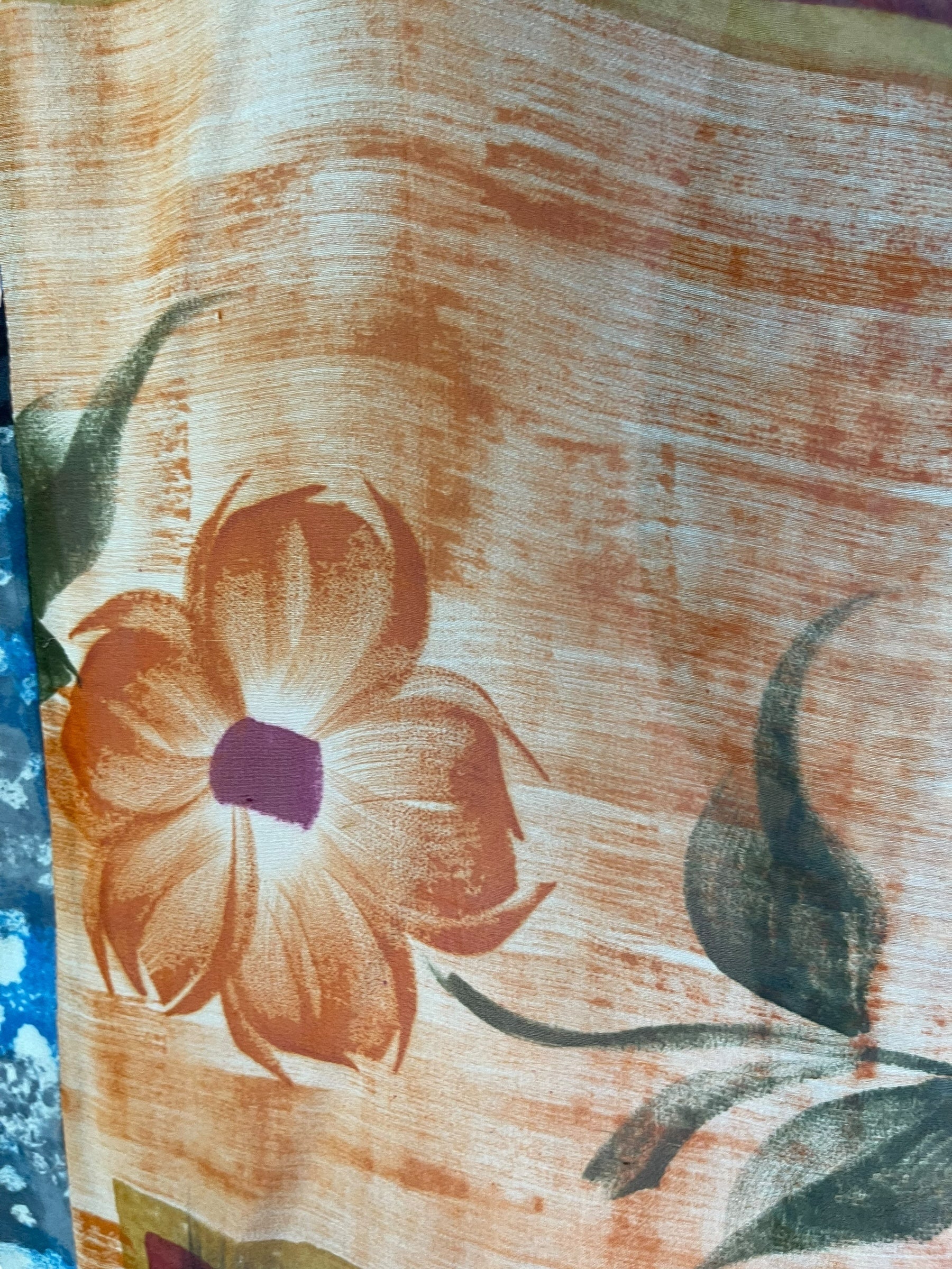 PRG7050 Sheer Wabi Sabi Pure Silk Waterfall Top