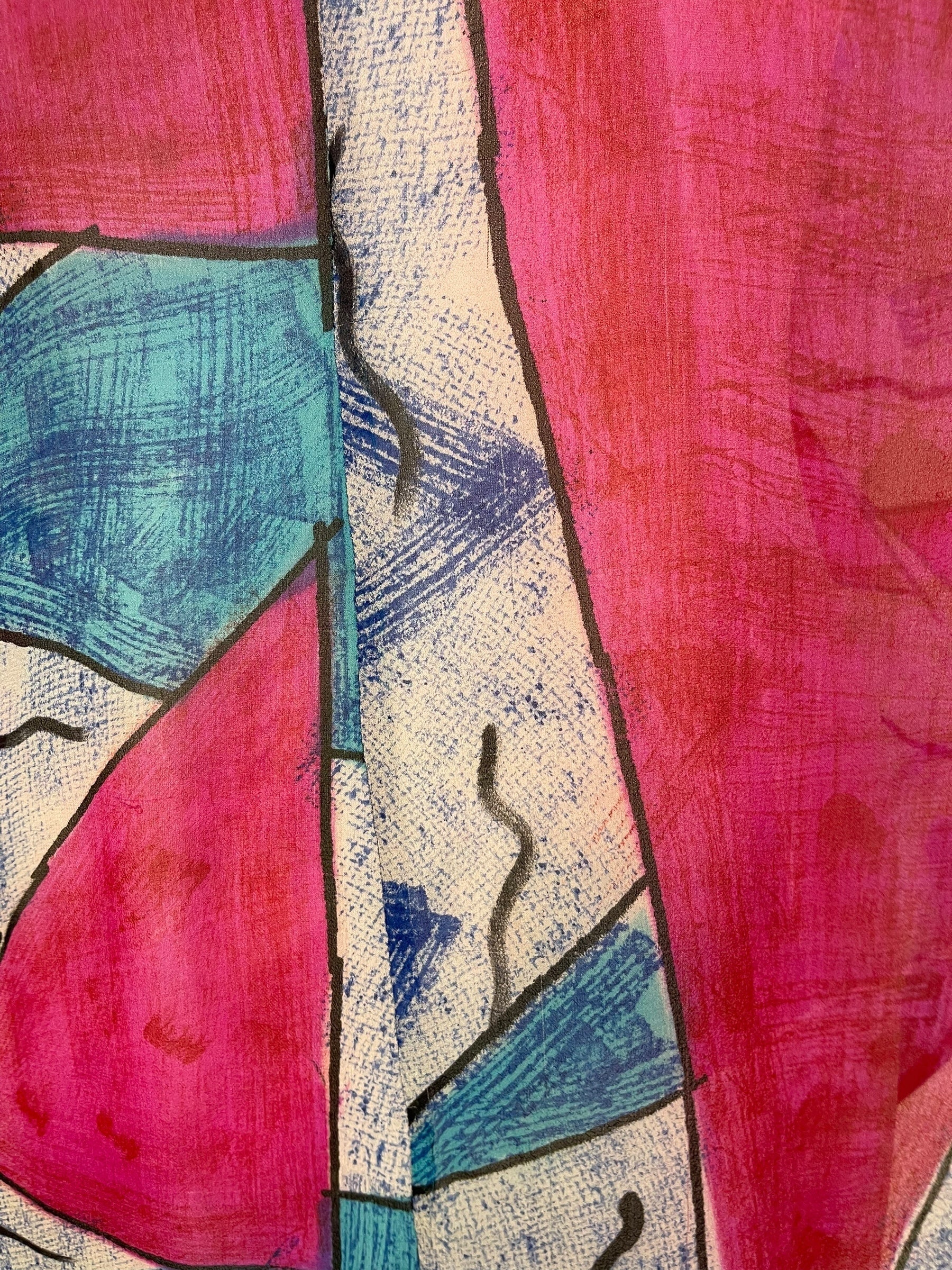 PRG7270 Sheer Wabi Sabi Pure Silk Waterfall Top