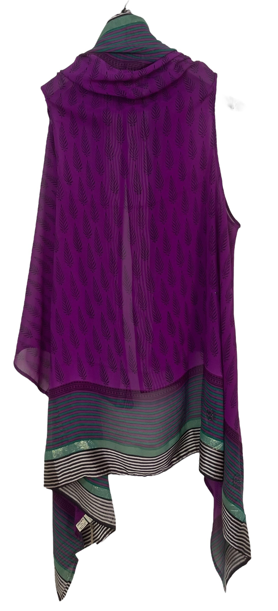 PRG8166 Sheer Avatar Pure Silk Versatile Vest