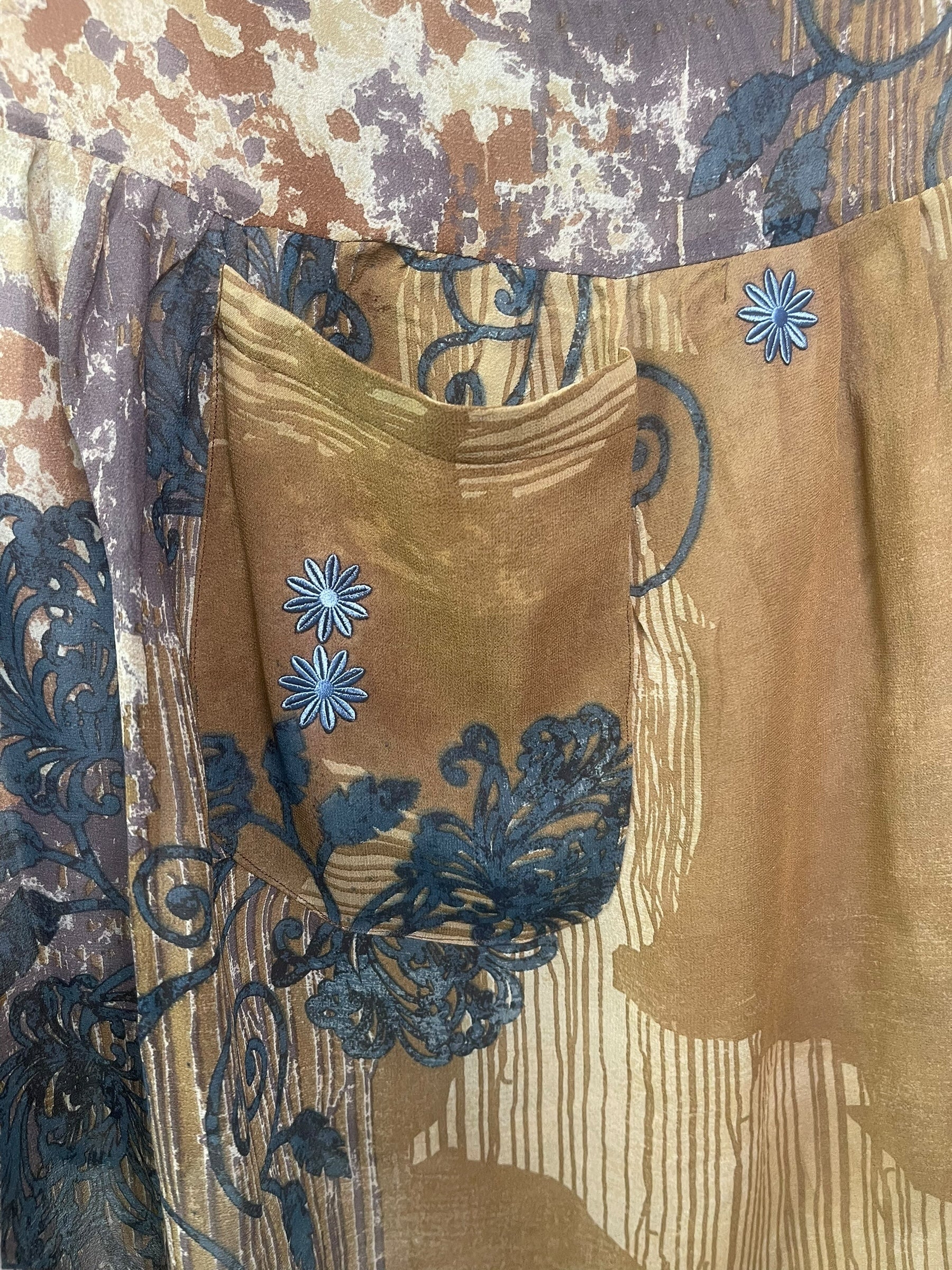 PRG8167 Sheer Avatar Pure Silk Boxy Babydoll Dress