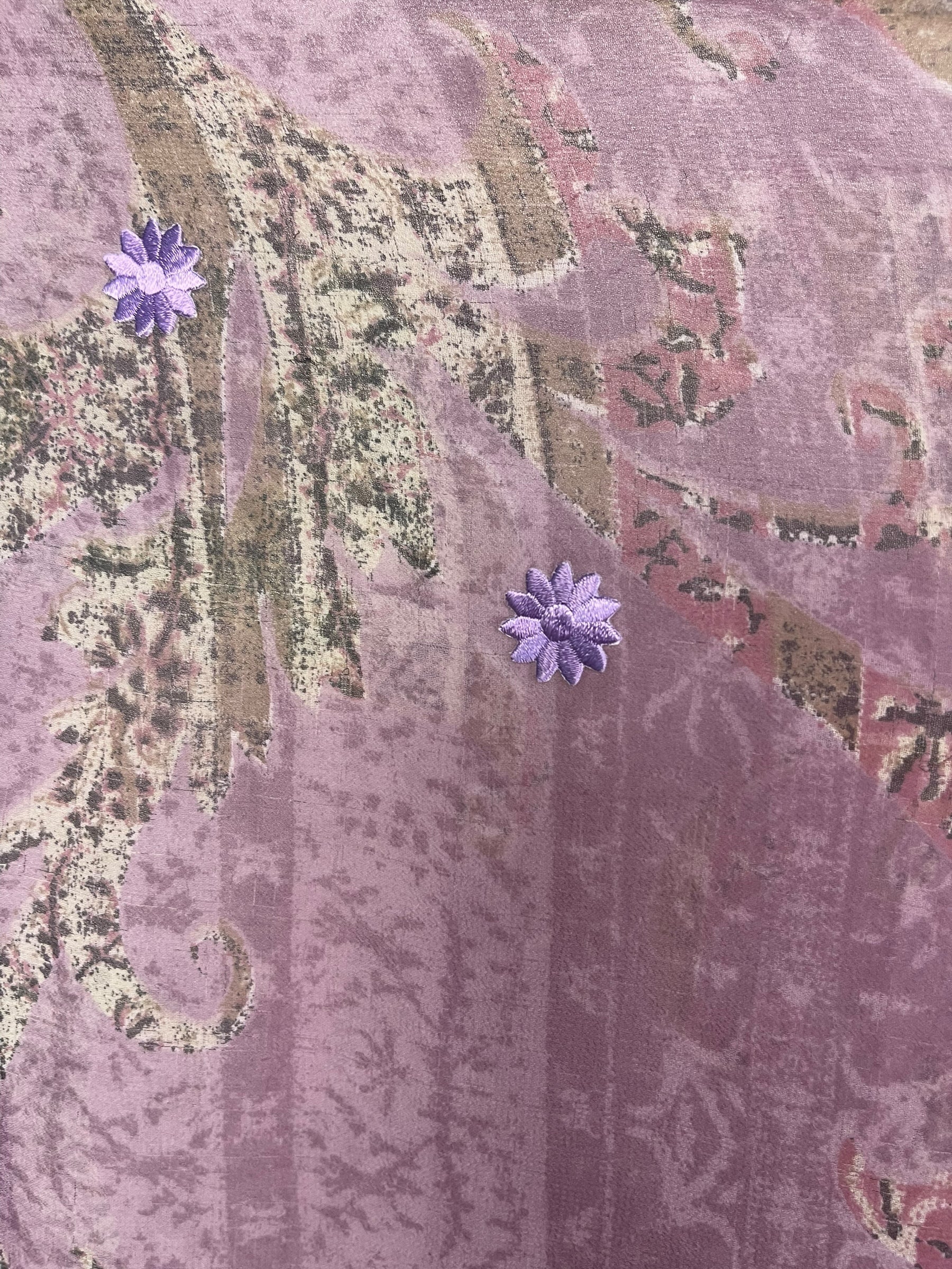 PREVIEW PRG8770 Sheer Wabi Sabi Pure Silk Kimono-Sleeved Top by MARCH2026 – Handmade ethical Kimono Top from sariKNOTsari using upcycled silk. Designed in Canada for travel and slow fashion, loved from Toronto to LA to Sydney. Featuring Zsiska, Bryn Walker and Artisan Leather coats by Rejean Pepin, Pepin designs