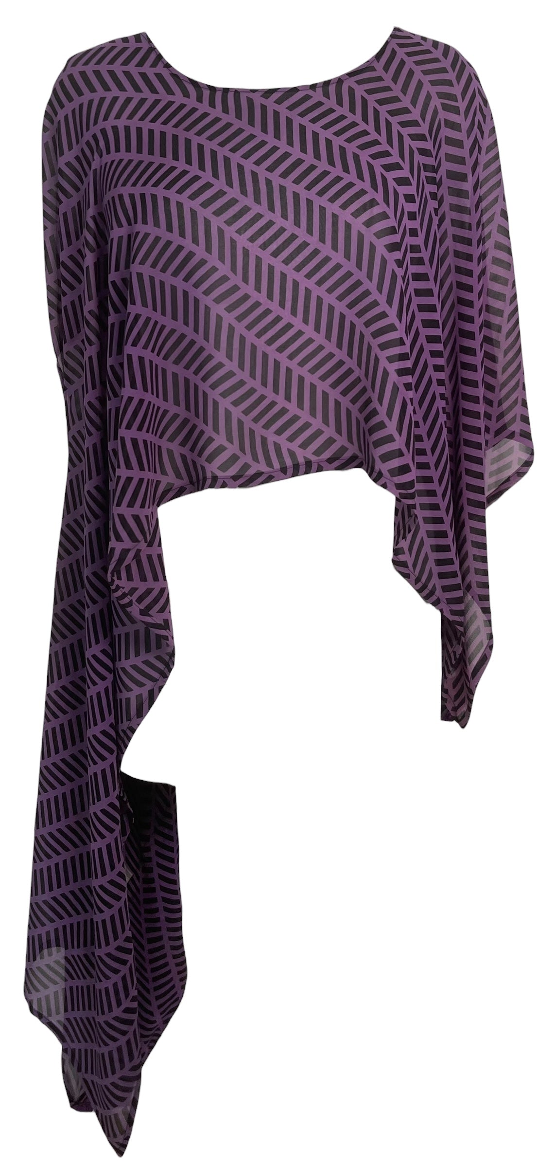 PRG8808 Sheer Wabi Sabi Pure Silk Versatile Vest