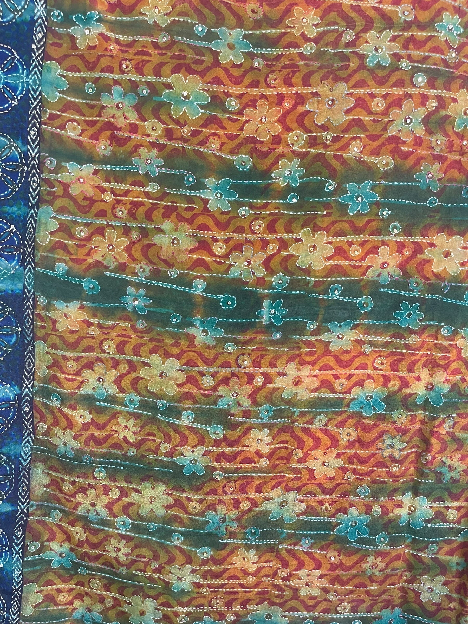 PRC8733 Avatar Pure Silk Midi Length Kaftan