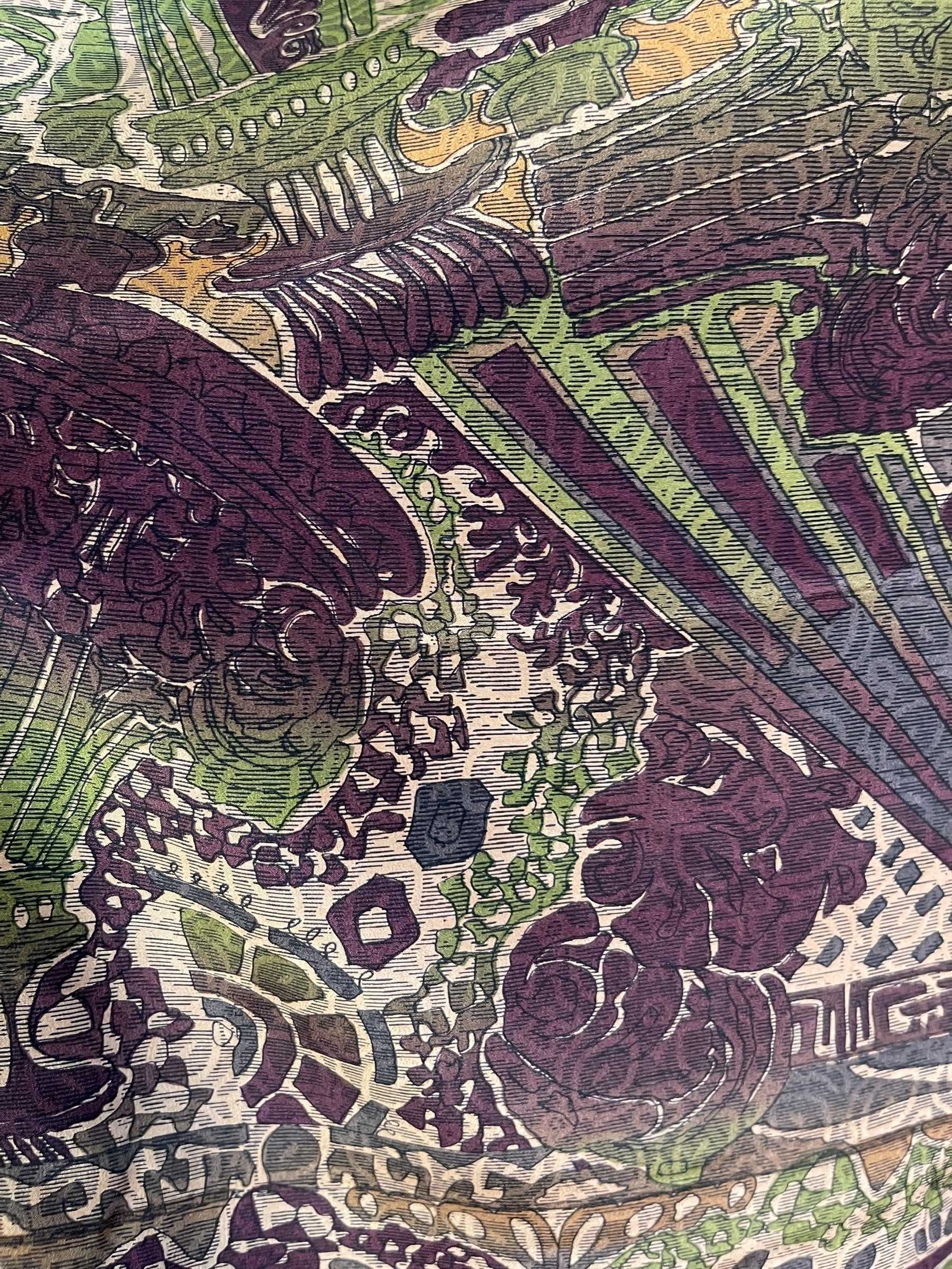 PRC6993 Avatar Pure Silk Waterfall Top