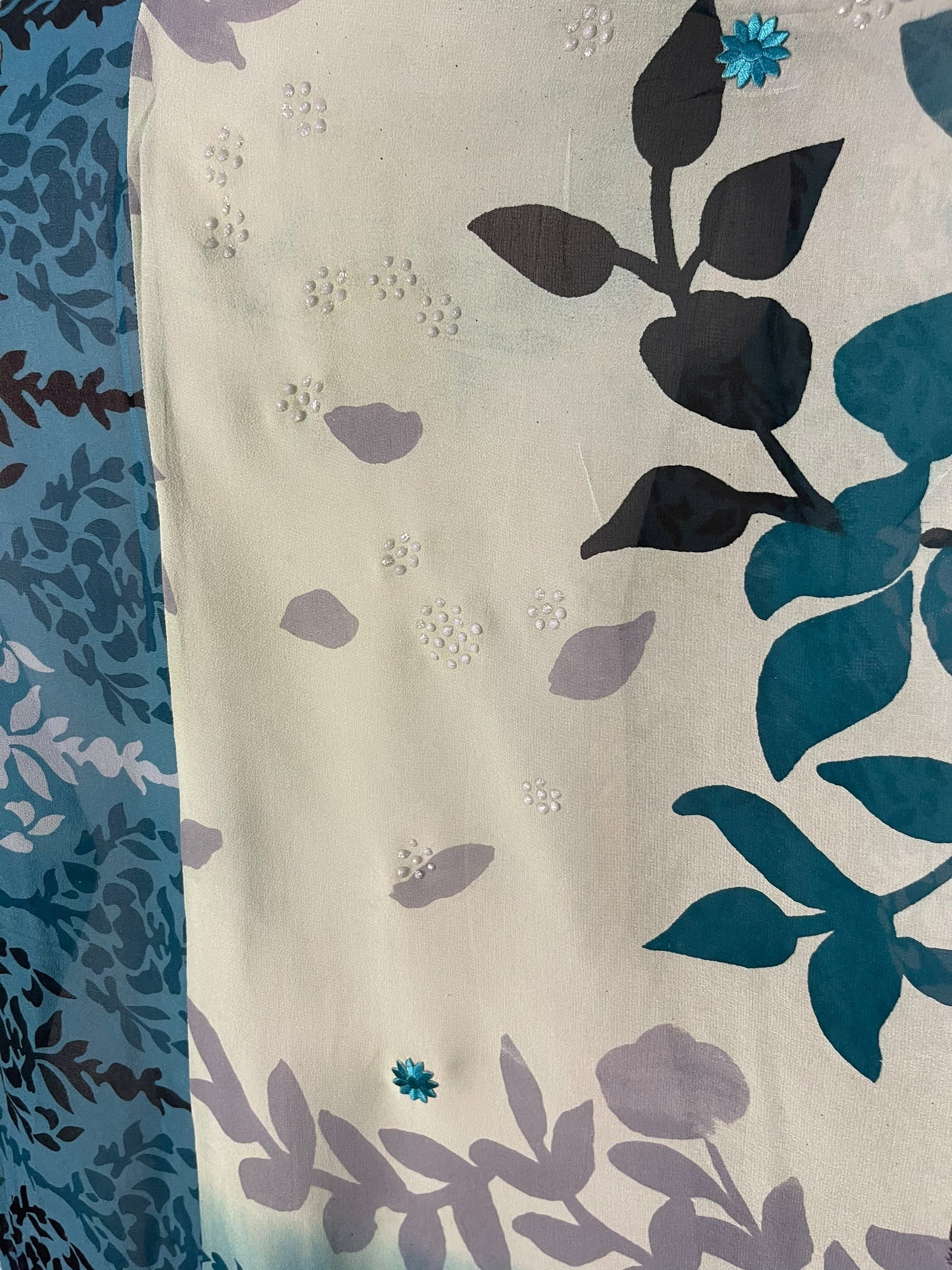 PRG6314 Sheer Avatar Pure Silk Cardigan