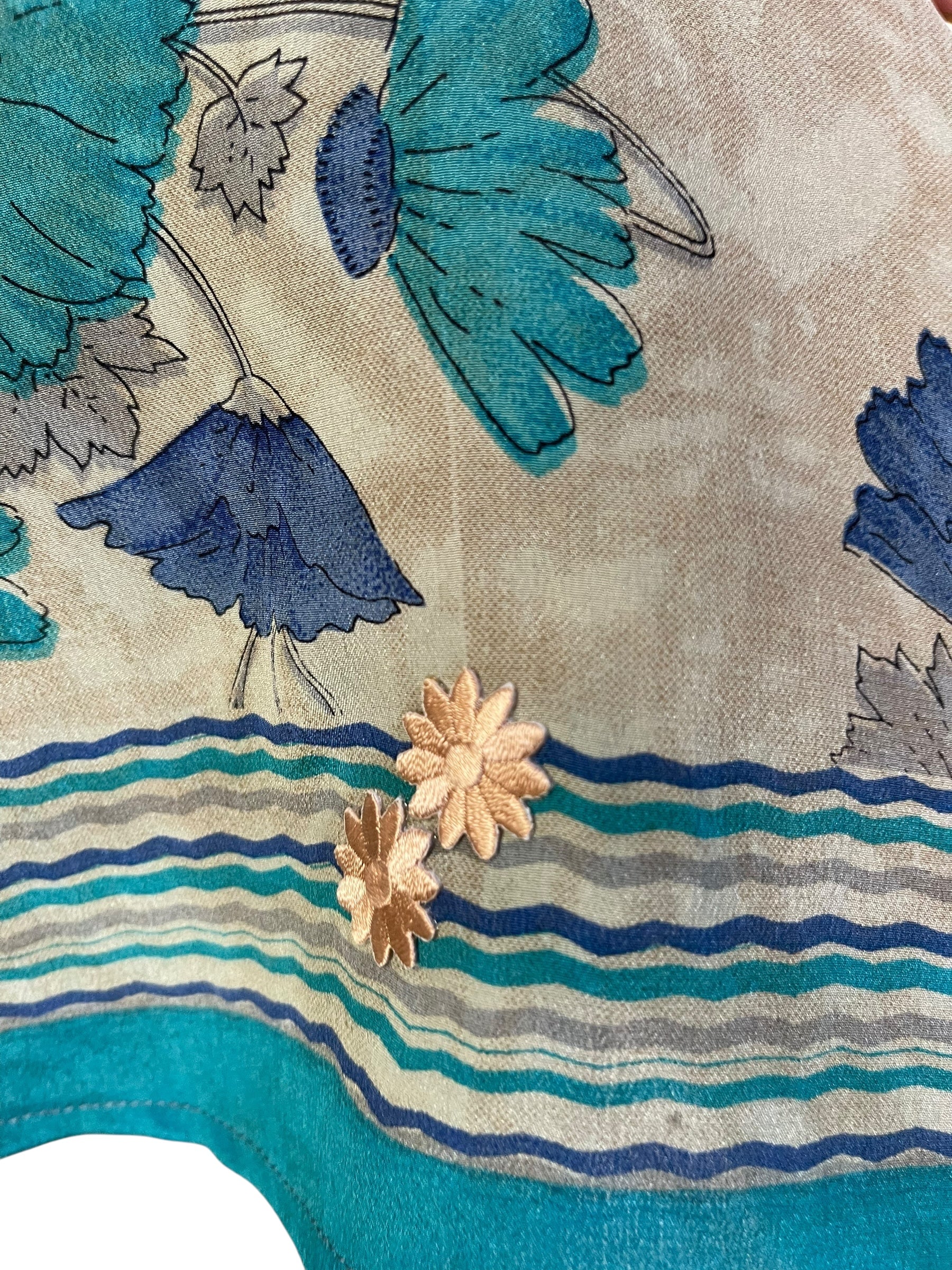 PRC7273 Wabi Sabi Pure Silk Cardigan