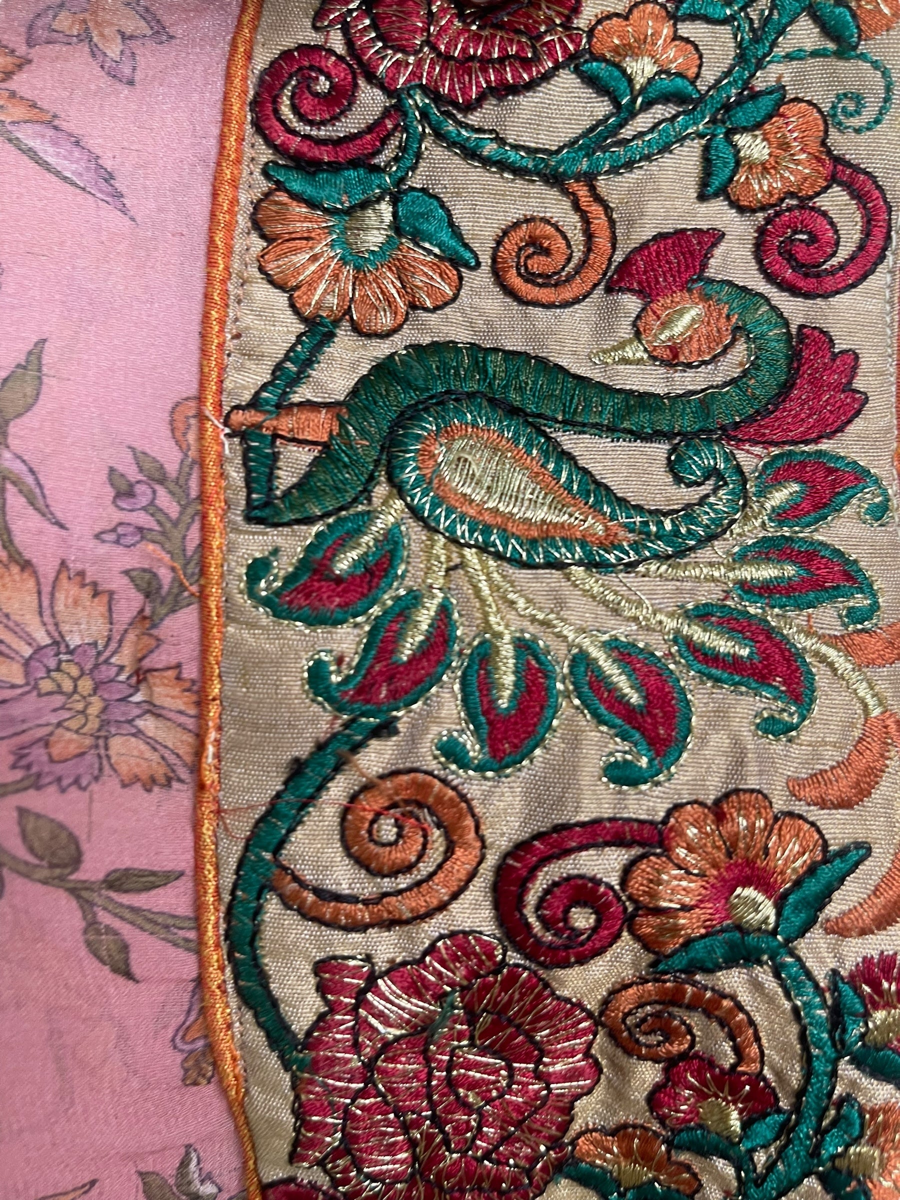 PRG7965 Sheer Wabi Sabi Pure Silk Self Pocket Tunic Dress