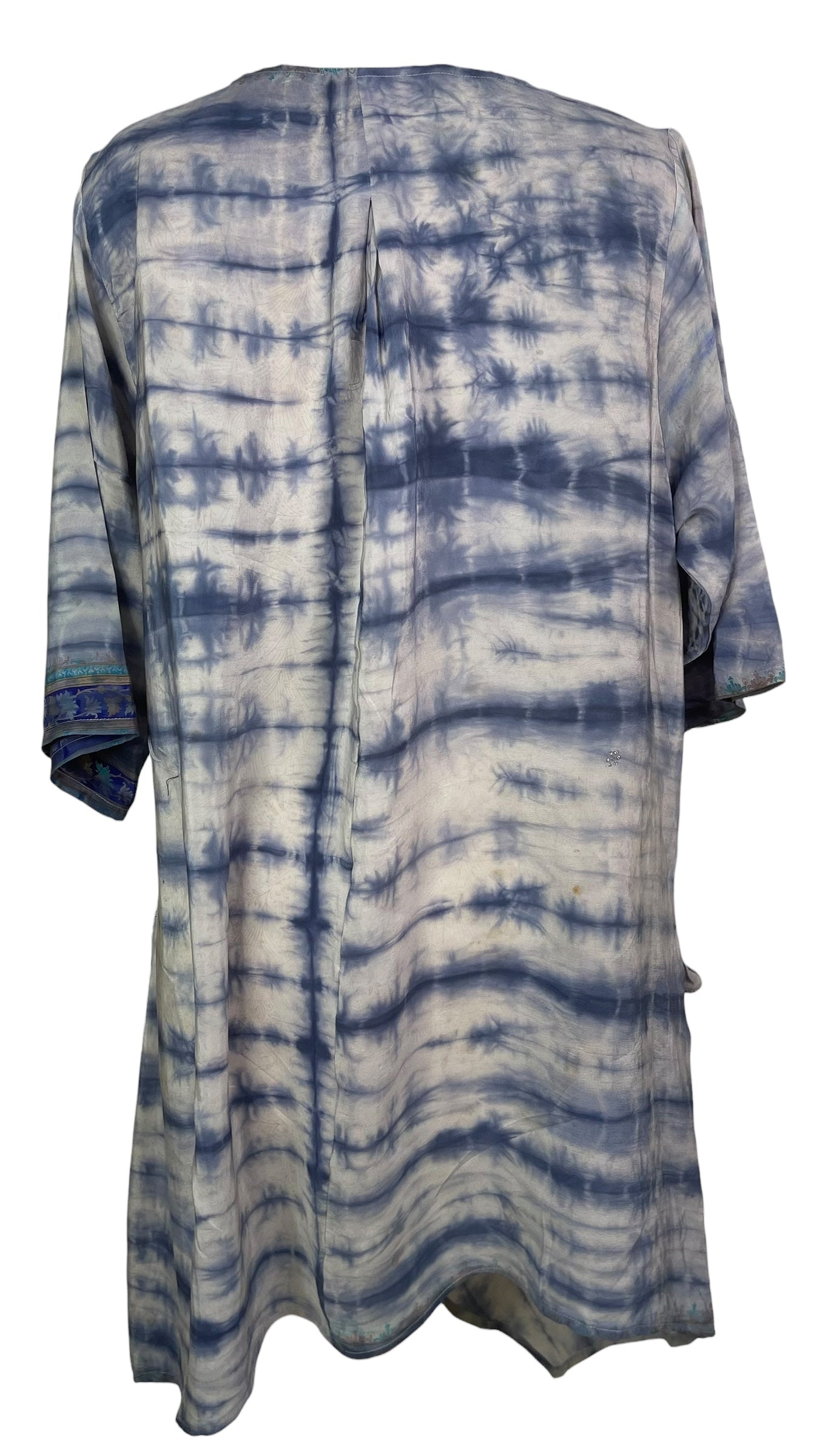 PREVIEW PRC8462 Wabi Sabi Pure Silk Self Pocket Tunic Dress