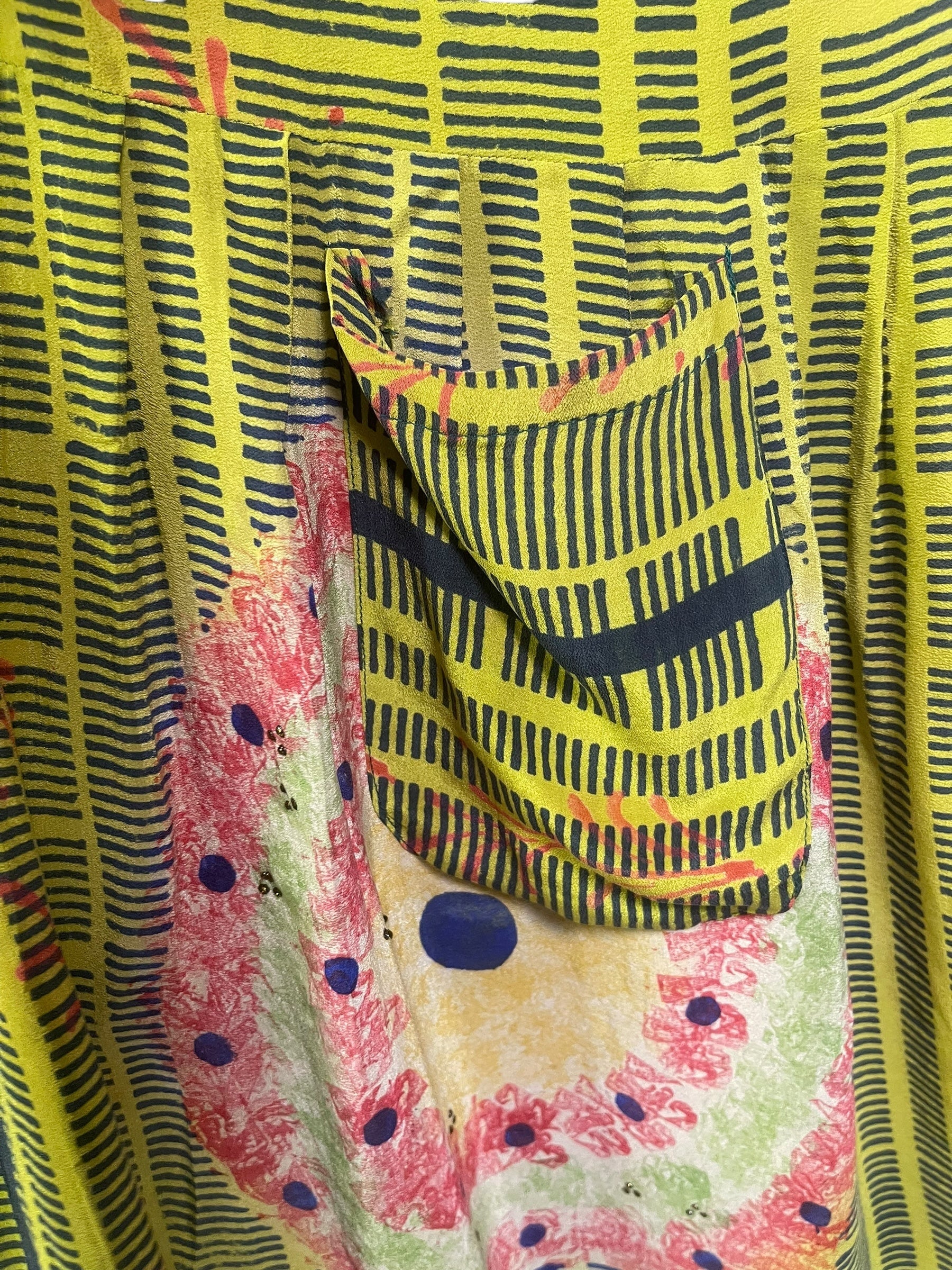 PROBLEM PREVIEW PRC8651 Avatar Pure Silk Boxy Babydoll Dress by MARCH2026 – Handmade ethical Boxy Babydoll Dress from sariKNOTsari using upcycled silk. Designed in Canada for travel and slow fashion, loved from Toronto to LA to Sydney.