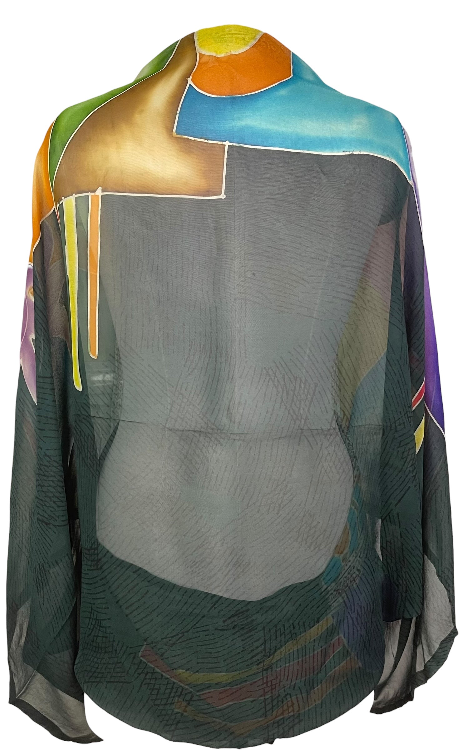 PREVIEW PRG8606 Sheer Wabi Sabi Pure Silk Shrug