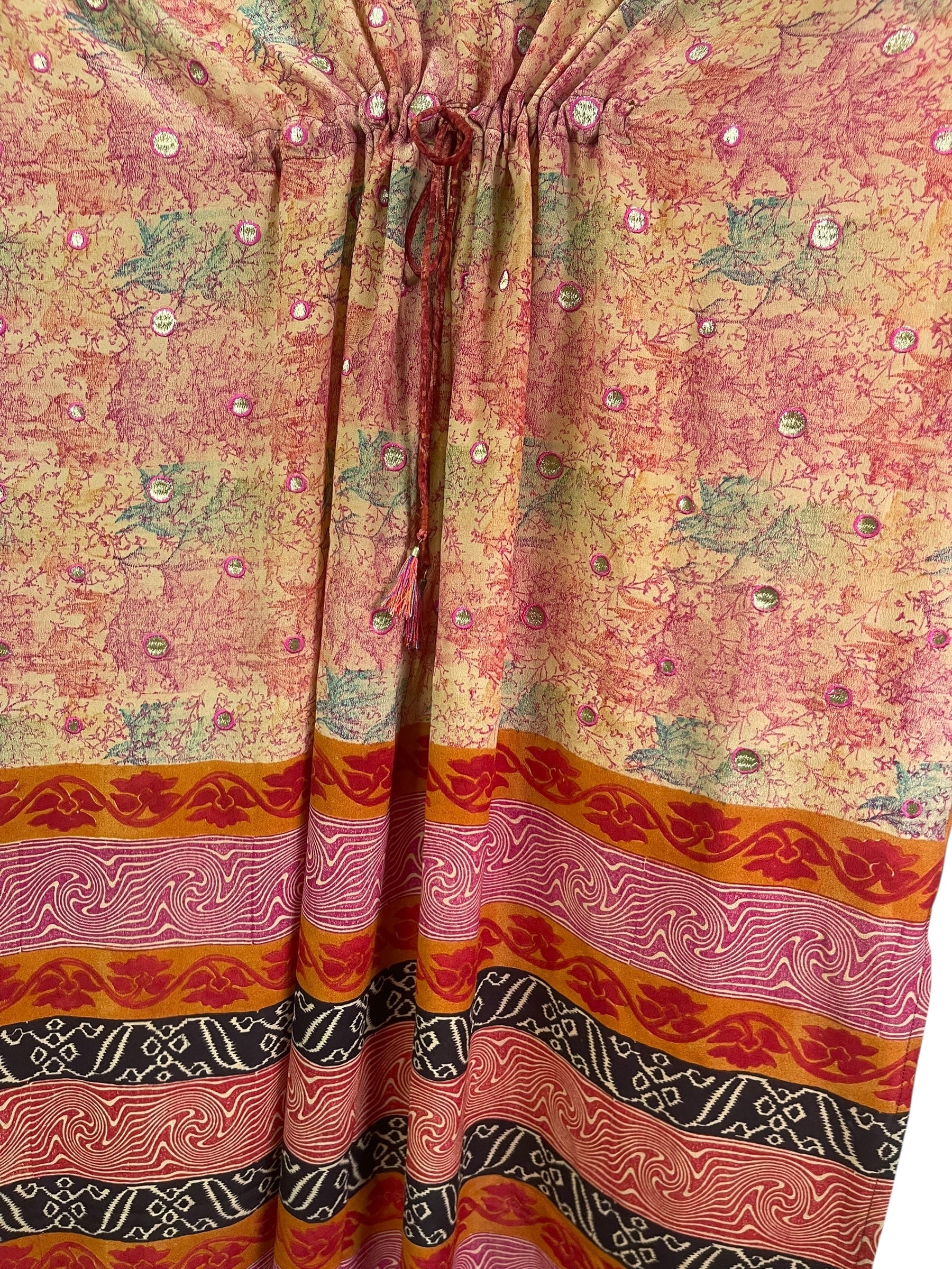 PRC8882 Avatar Pure Silk Maxi Kaftan