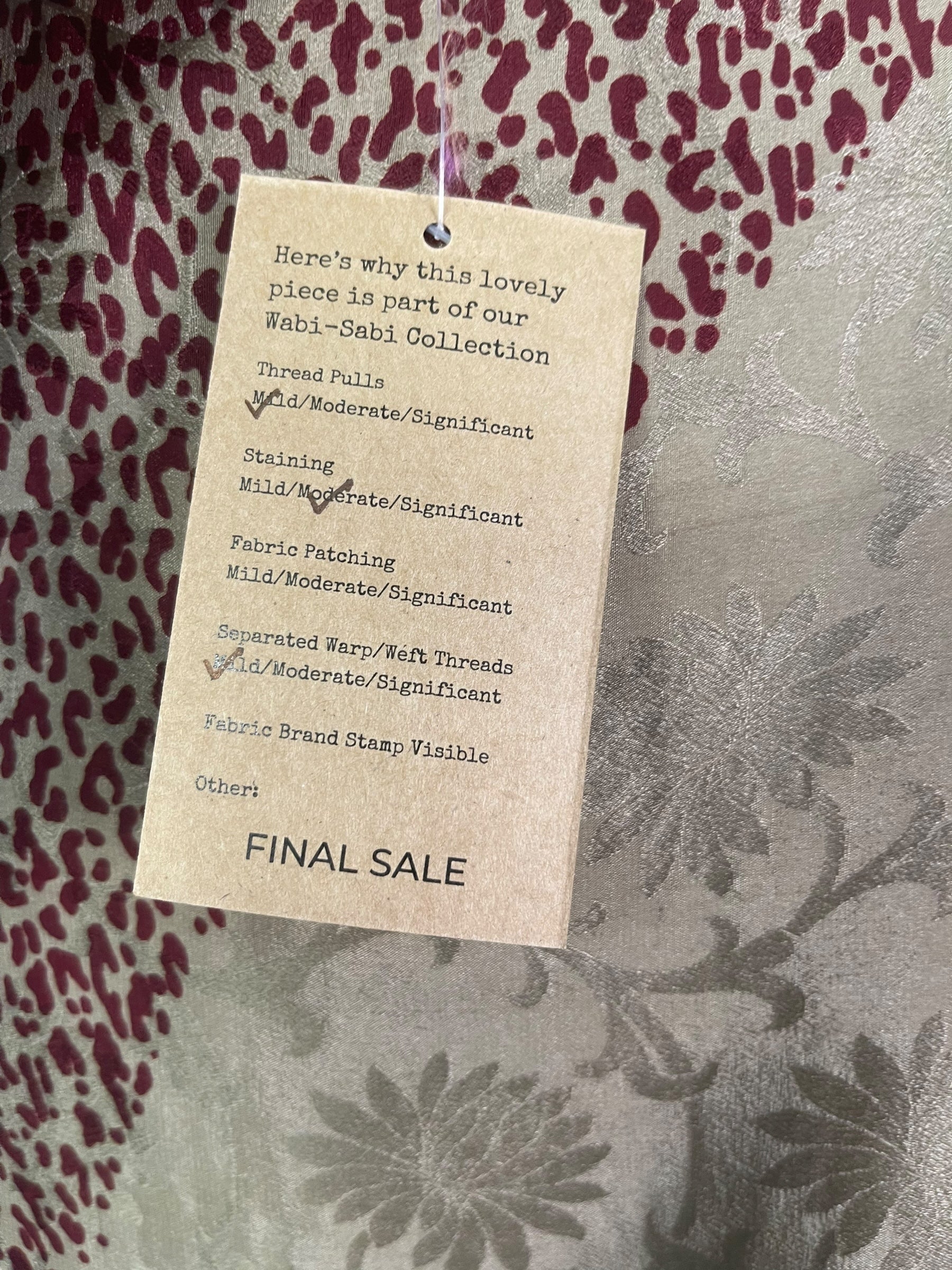 PRC7973 Wabi Sabi Sculptural Silk Long Tunic Dress