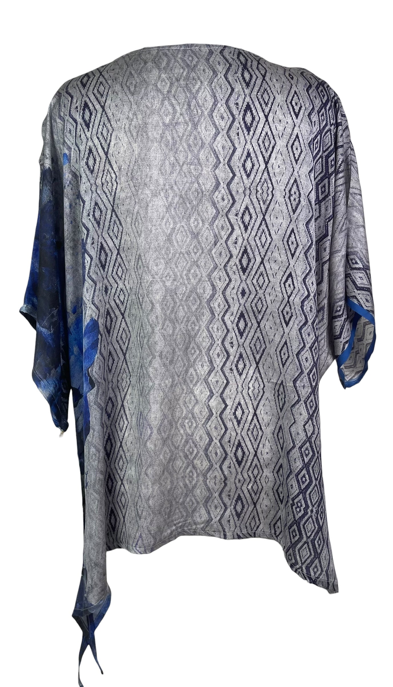 PREVIEW PRS8504 Avatar Pure Satin Silk Long Tunic with Side Ties