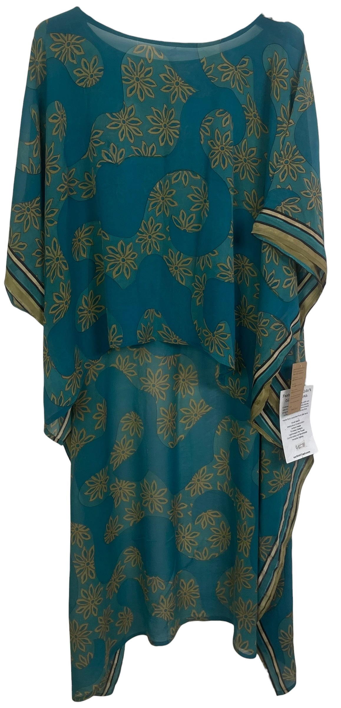 PREVIEW PRG8538 Sheer Wabi Sabi Pure Silk Hi Lo Top