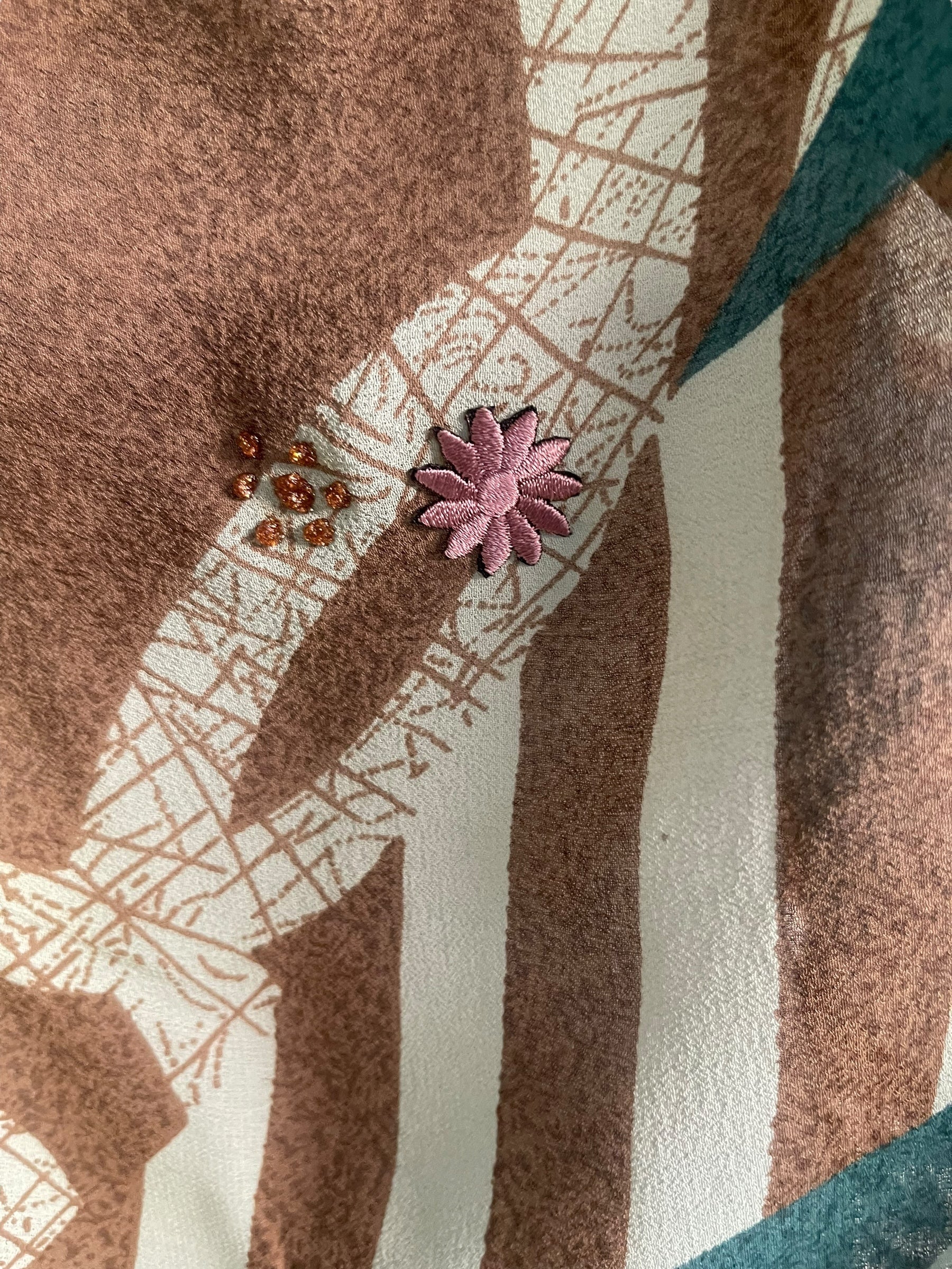 PRG5612 Sheer Wabi Sabi Pure Silk Boxy Top