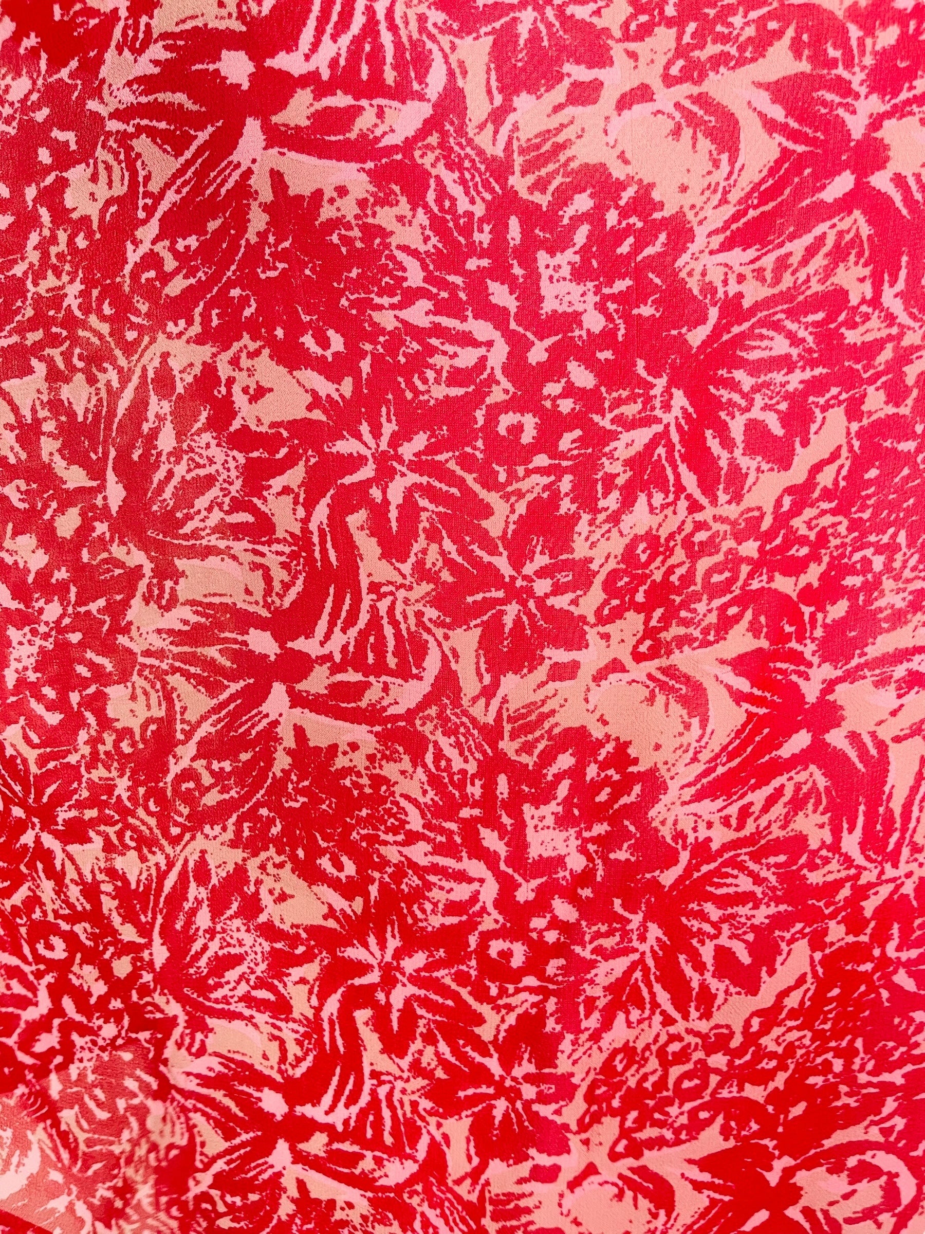 PRG7039 Sheer Wabi Sabi Pure Silk Side Slit Top