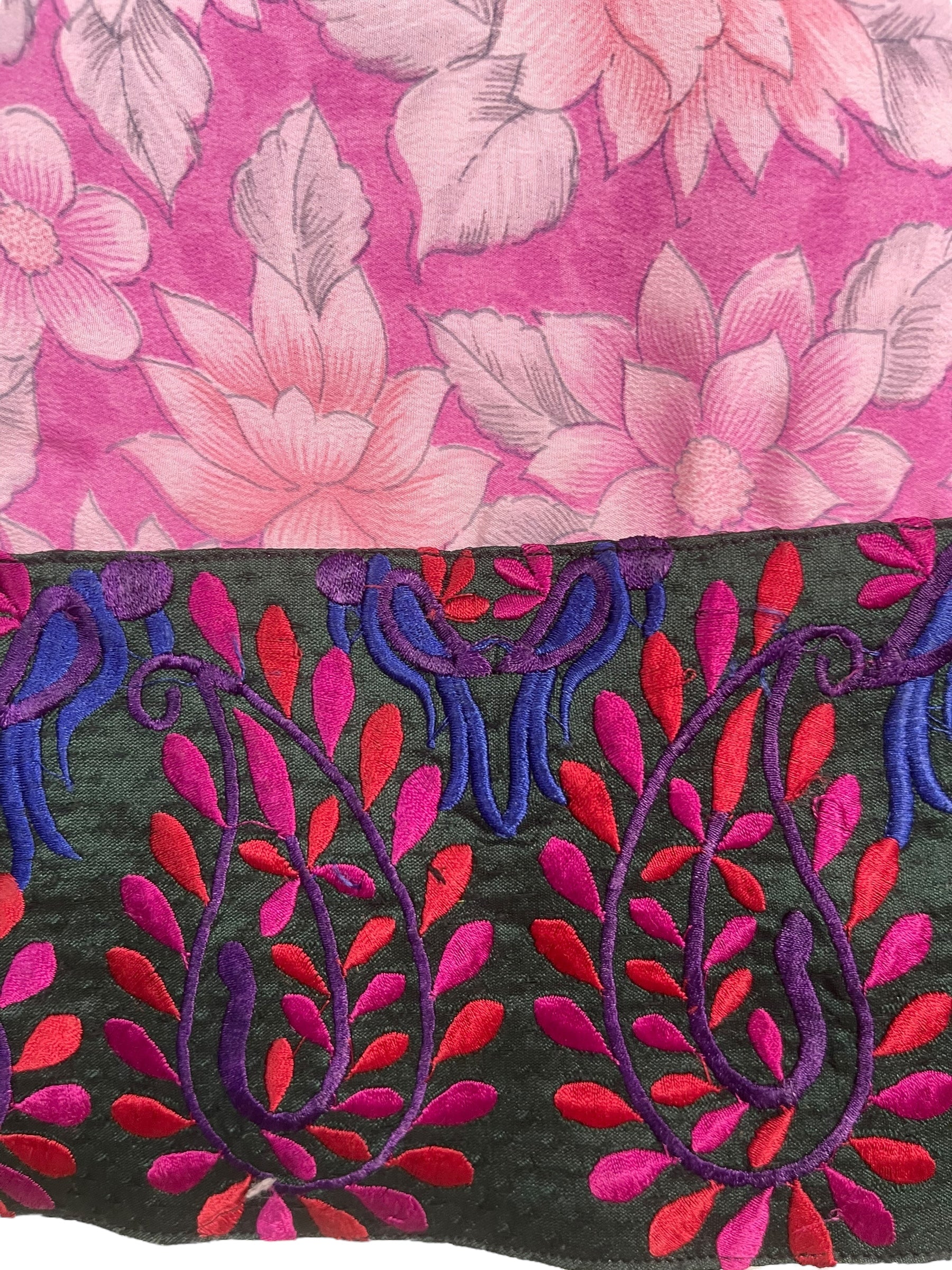 PRC7603 Avatar Pure Silk Boxy Top