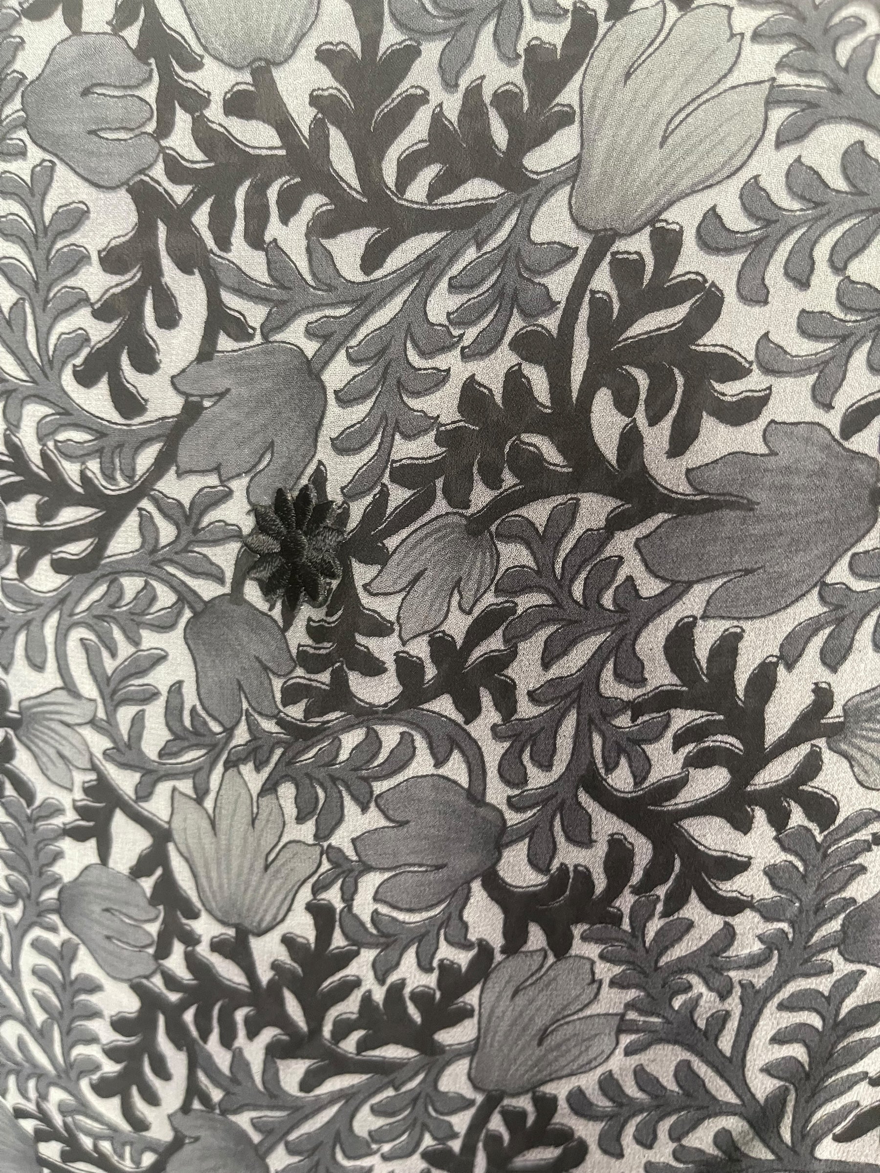 PRG8237 Sheer Wabi Sabi Pure Silk Hi Lo Top