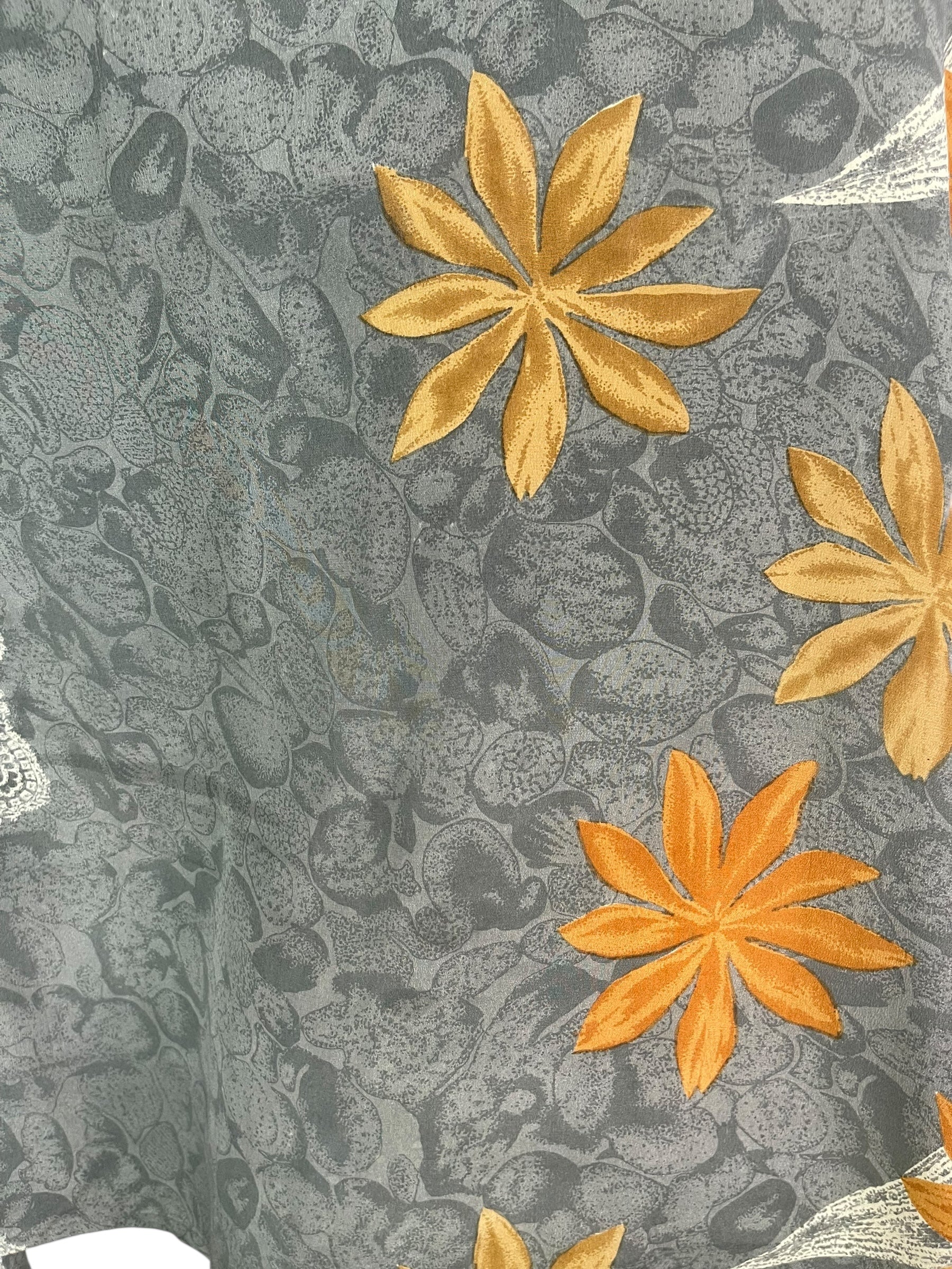 PRC8464 Wabi Sabi Pure Silk Long Tunic with Side Ties