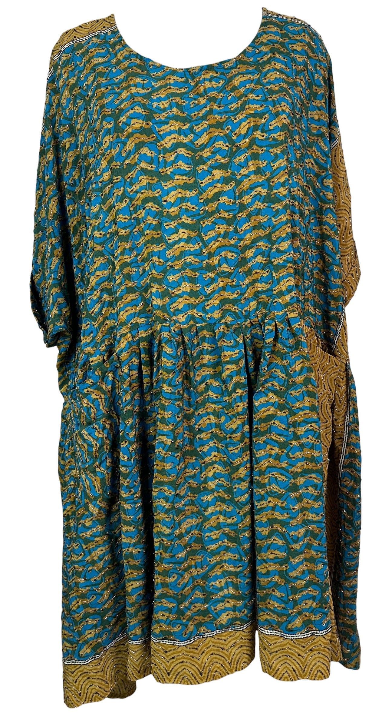 PRC3766 Avatar Pure Silk Boxy Babydoll Dress