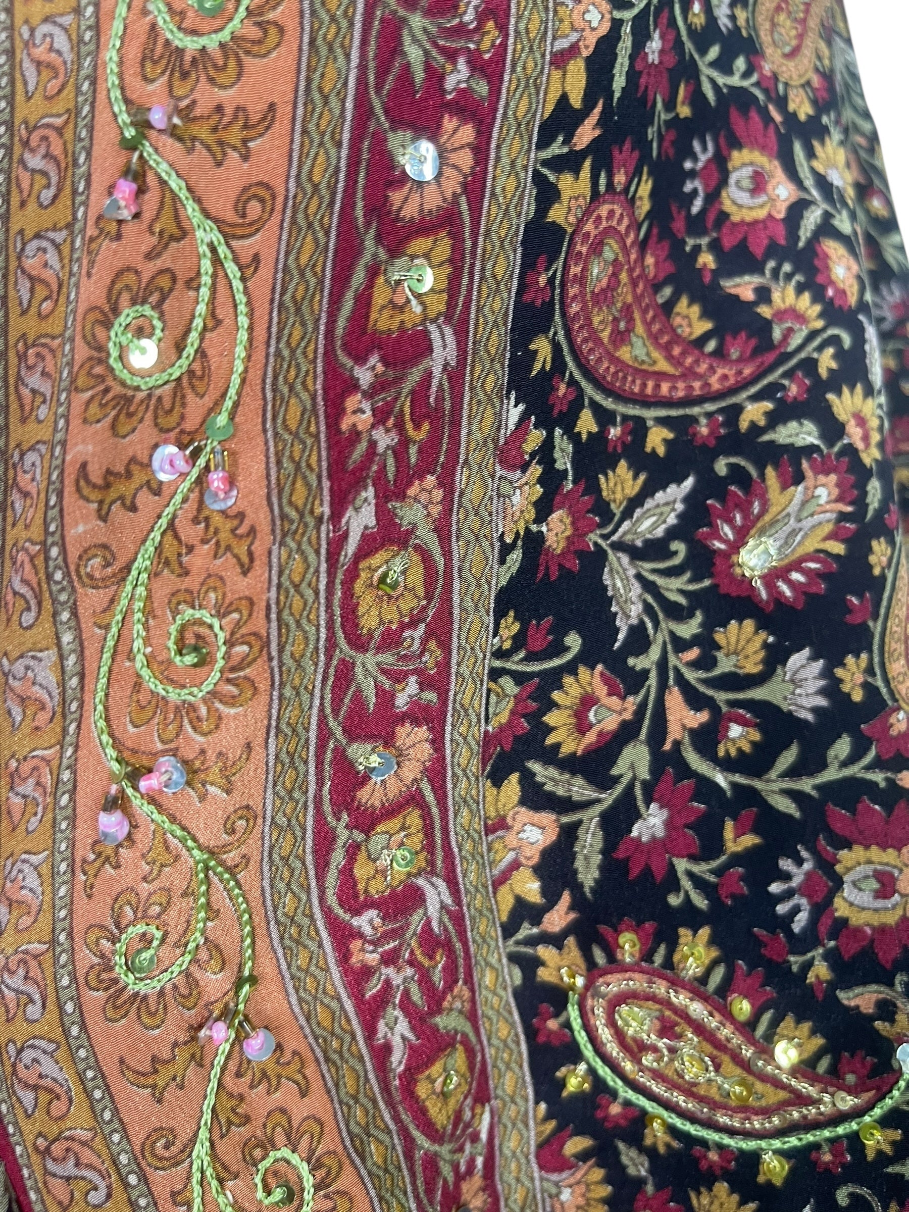 PREVIEW PRC8639 Avatar Pure Silk Bolero by MARCH2026 – Handmade ethical Bolero from sariKNOTsari using upcycled silk. Designed in Canada for travel and slow fashion, loved from Toronto to LA to Sydney.