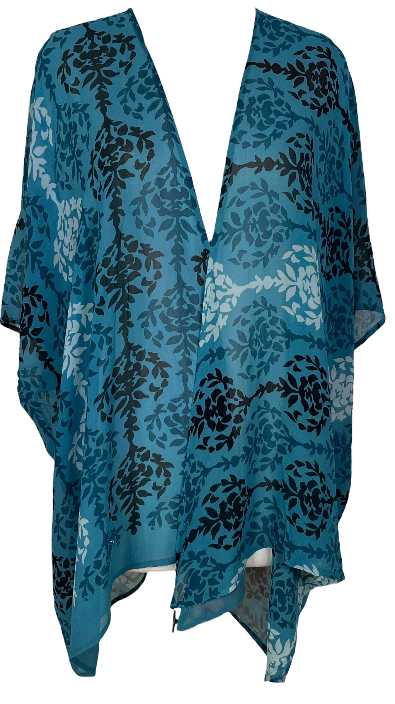 PRG6314 Sheer Avatar Pure Silk Cardigan