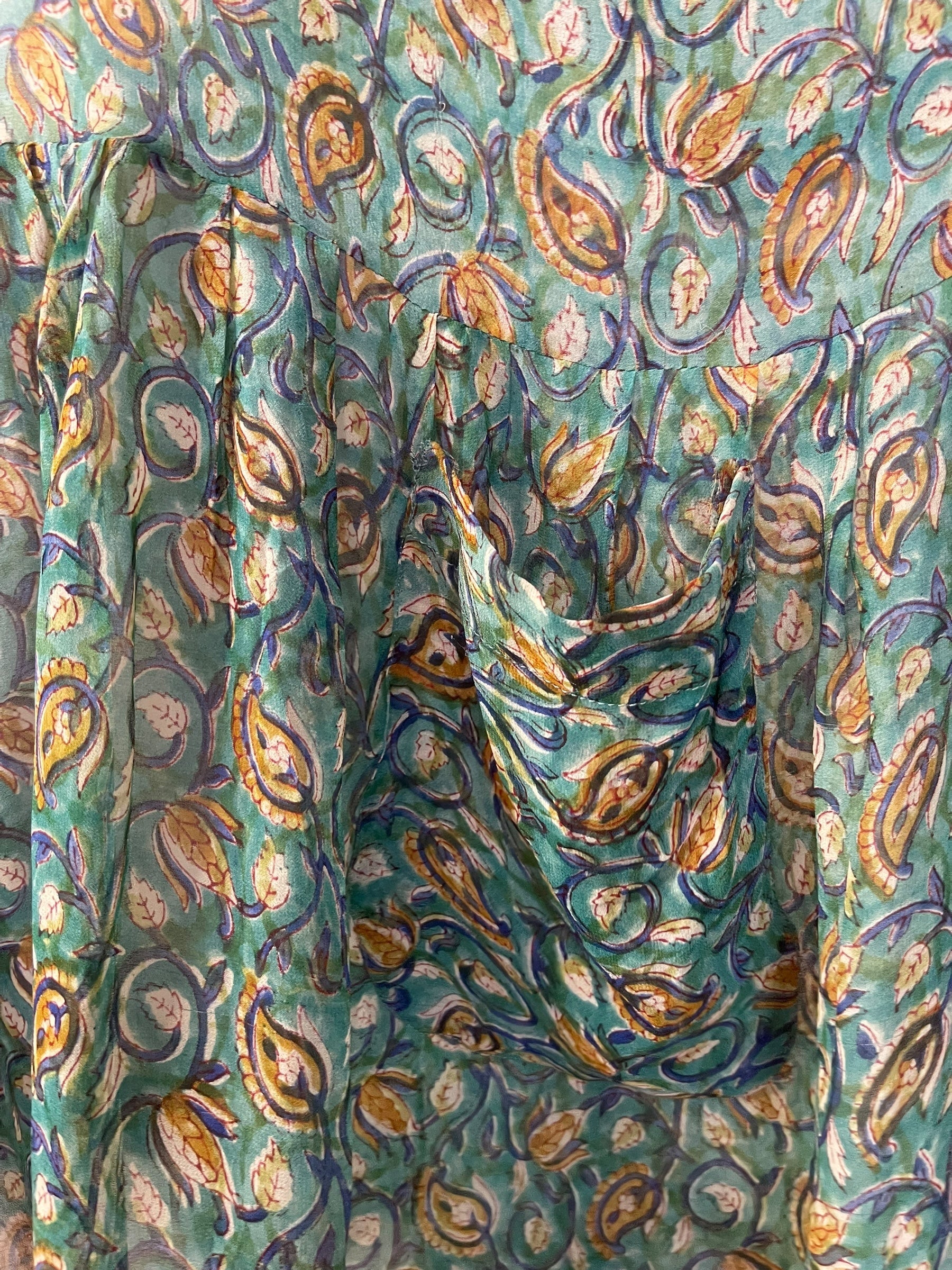 PRG7742 Sheer Avatar Pure Silk Boxy Babydoll Dress