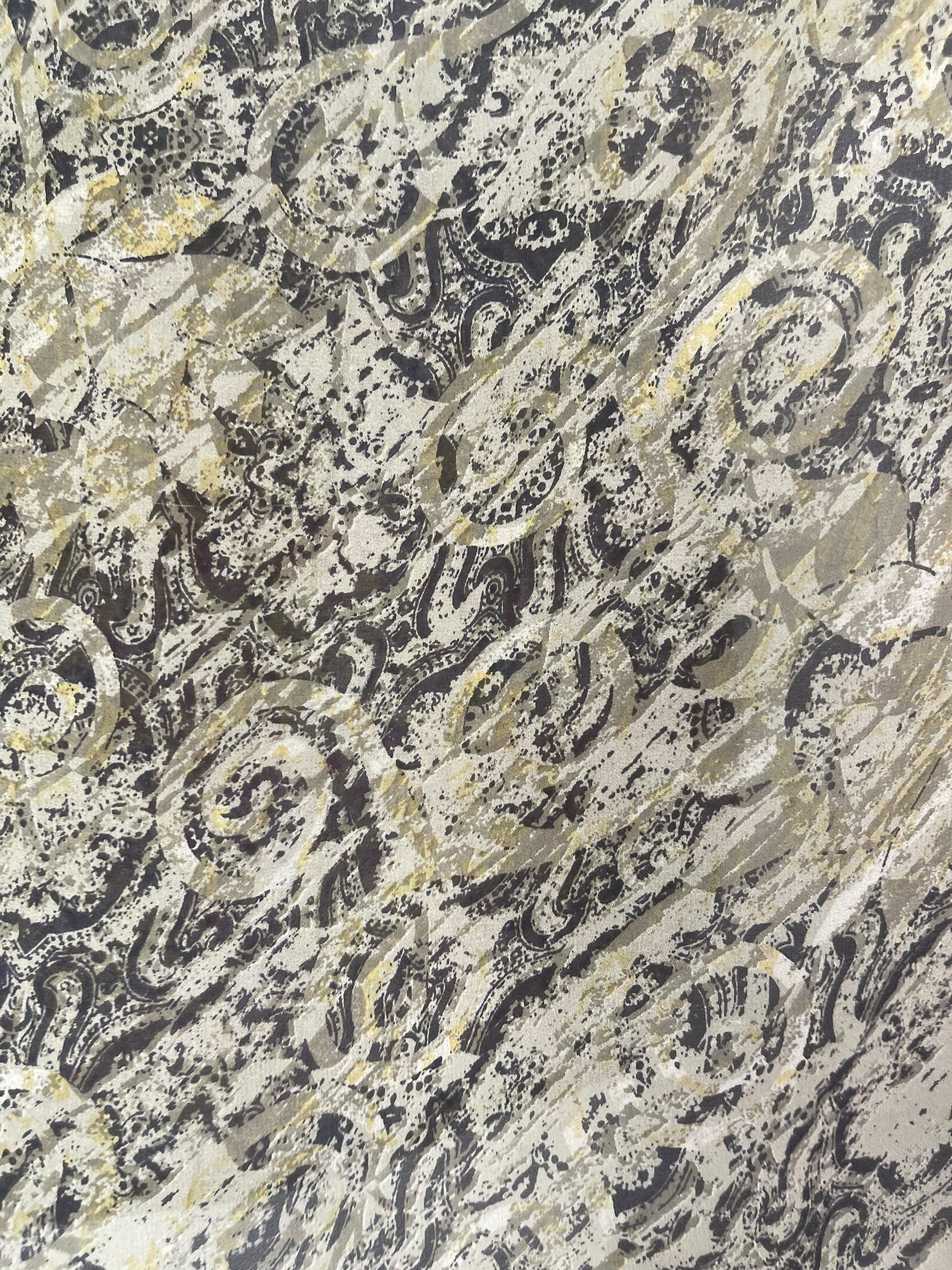 PRG8235 Sheer Avatar Pure Silk Kimono-Sleeved Top