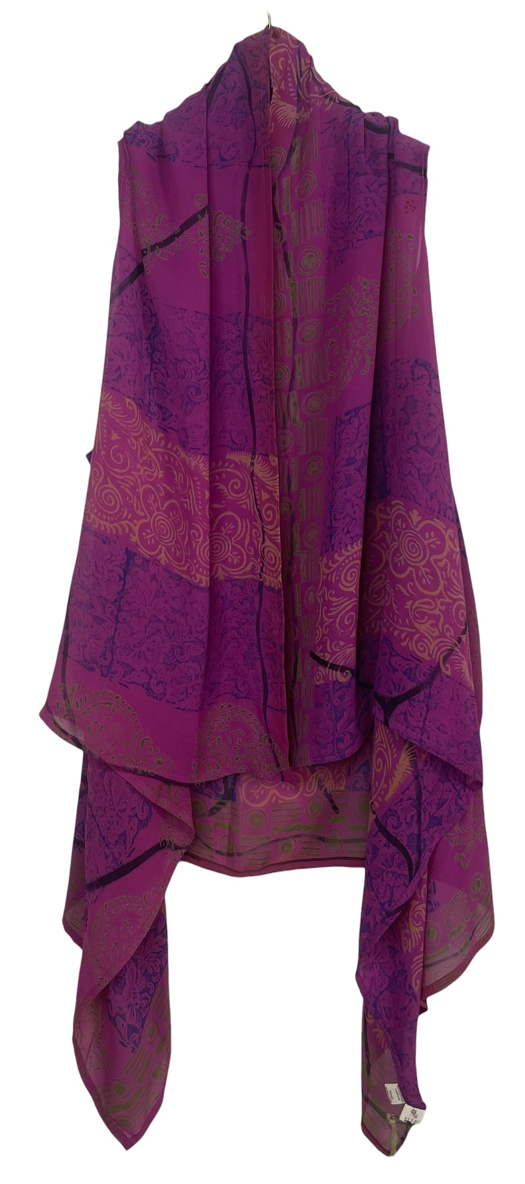 PRG8428 Sheer Avatar Pure Silk Versatile Vest