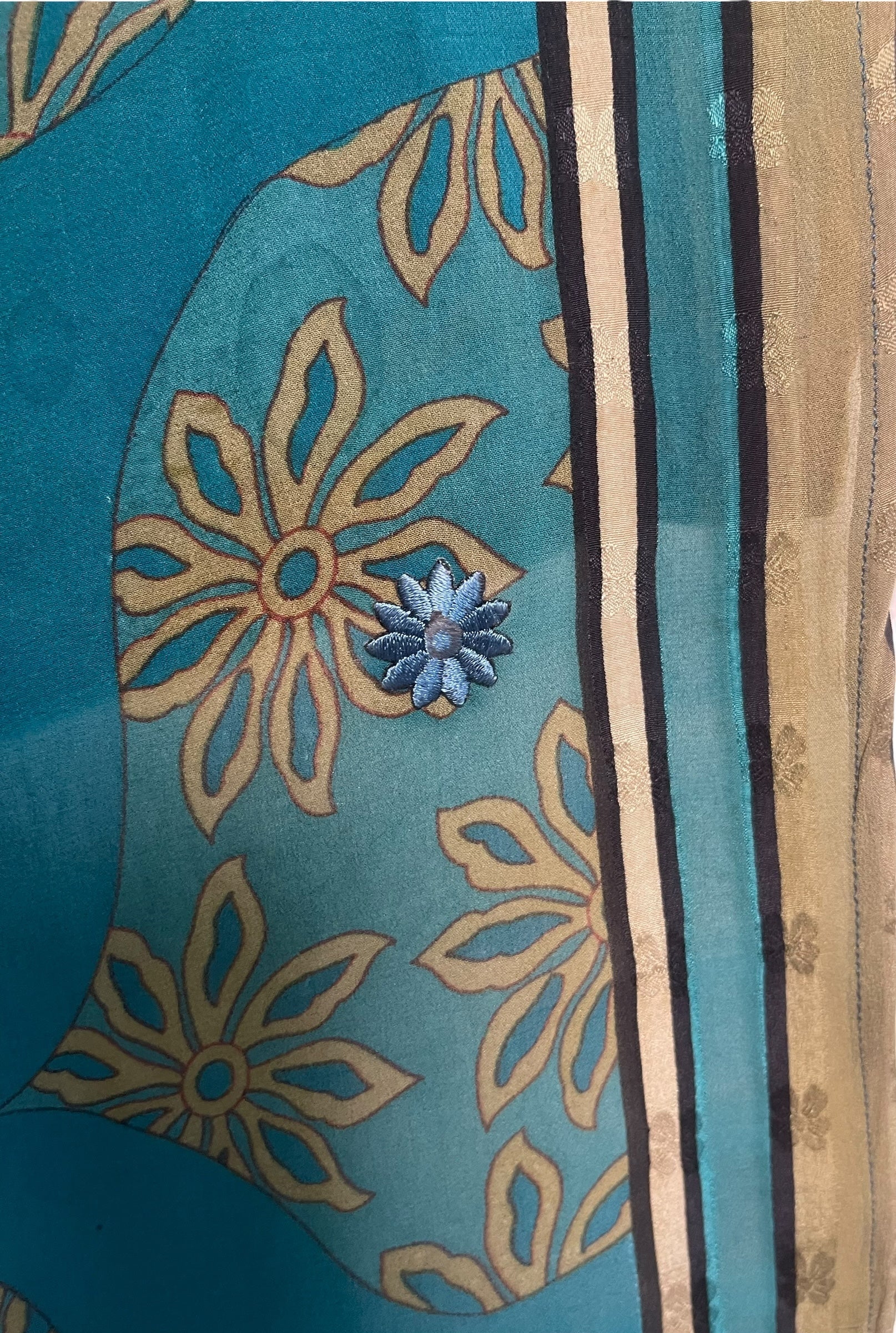 PRG8538 Sheer Wabi Sabi Pure Silk Hi Lo Top