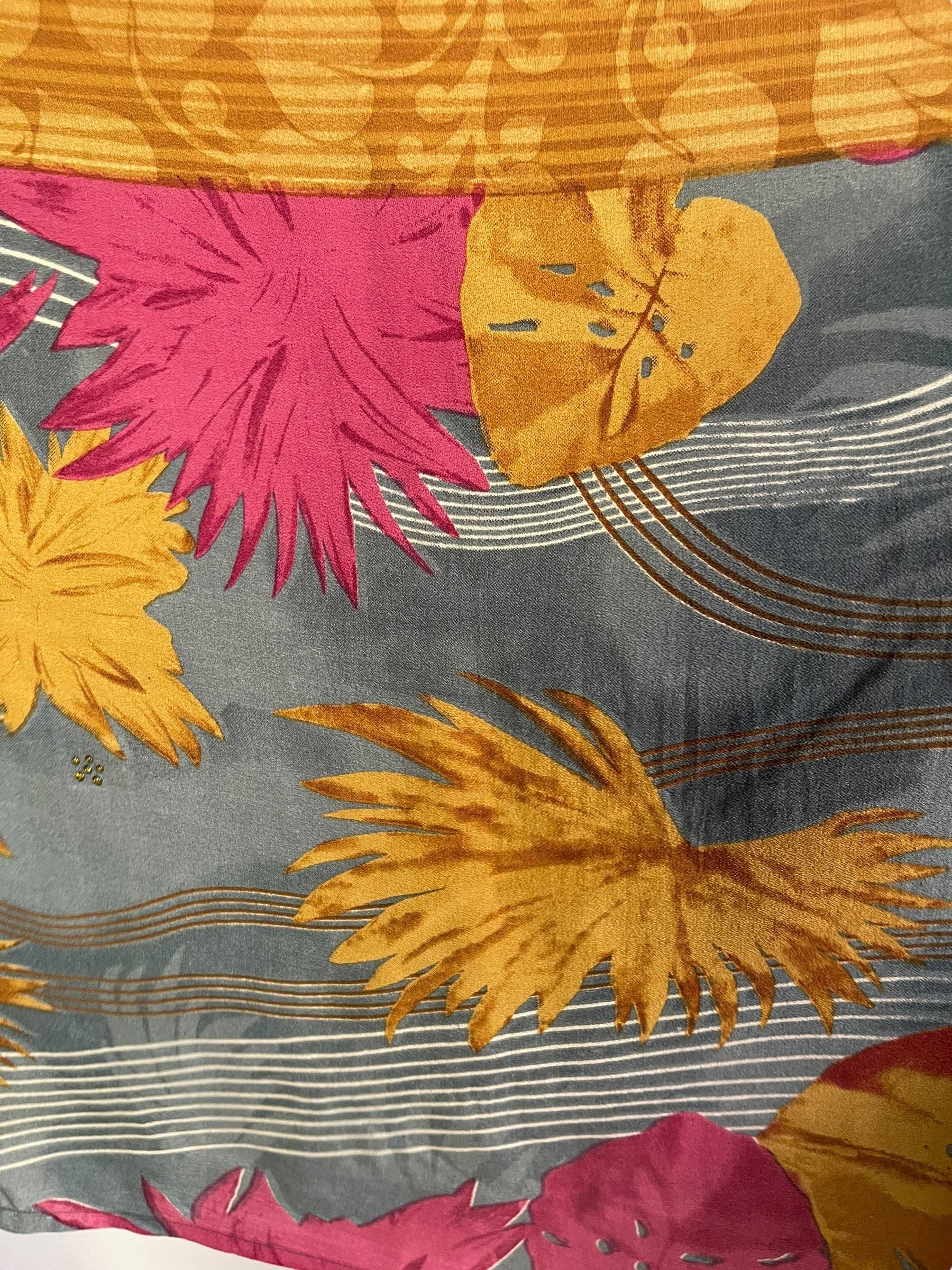 PRC7302 Avatar Pure Silk Capelet Poncho