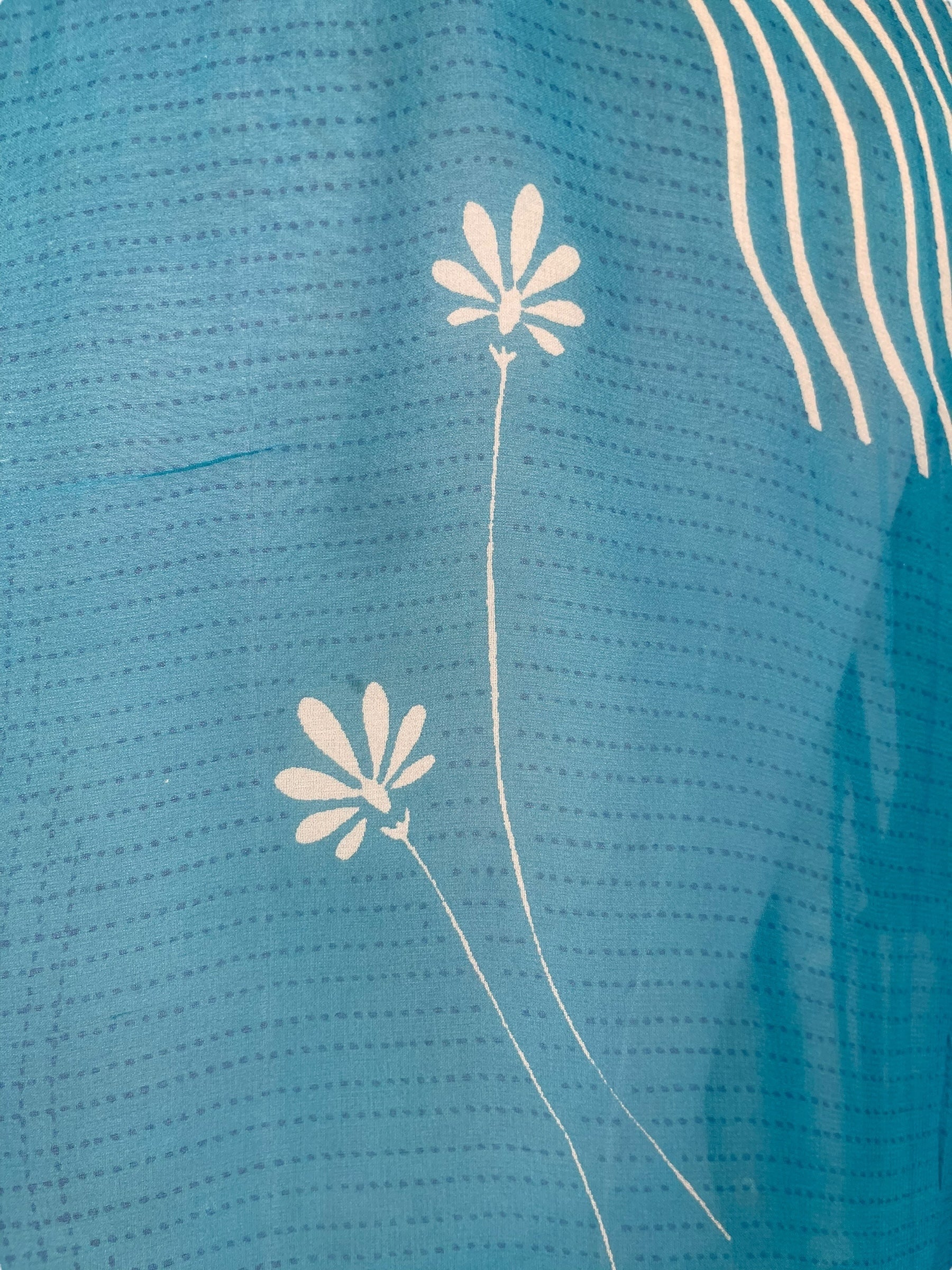 PRG7905 Sheer Wabi Sabi Sculptural Silk Long Tunic Dress