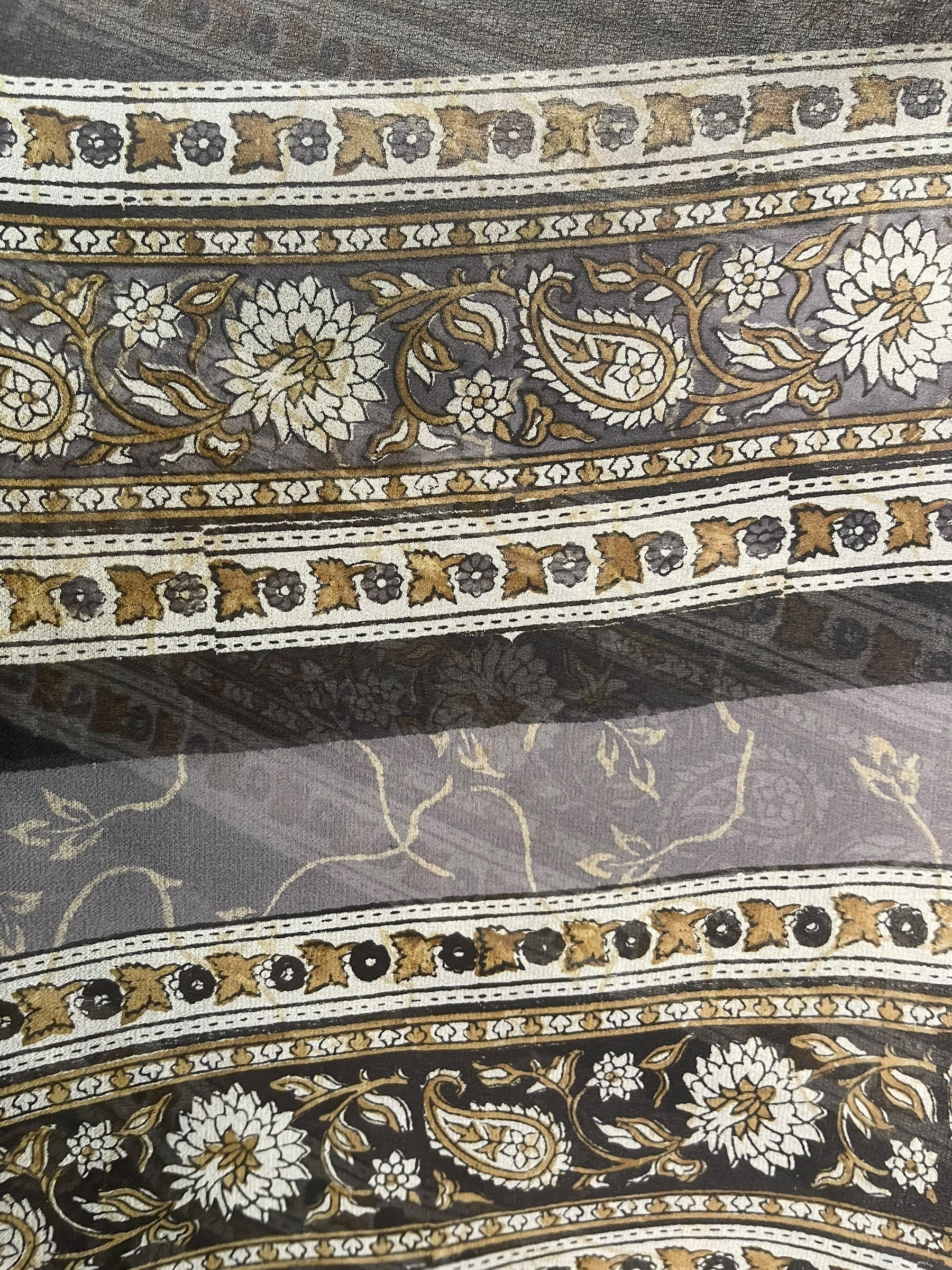 PRG8514 Sheer Wabi Sabi Pure Silk Kimono-Sleeved Top