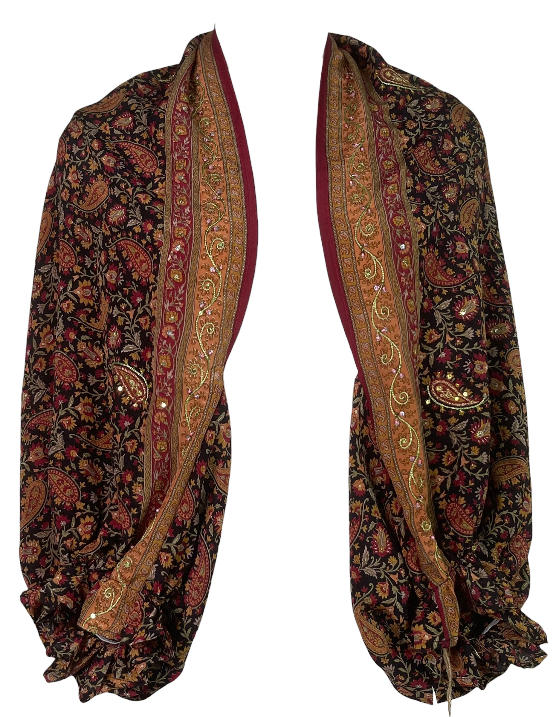 PREVIEW PRC8639 Avatar Pure Silk Bolero by MARCH2026 – Handmade ethical Bolero from sariKNOTsari using upcycled silk. Designed in Canada for travel and slow fashion, loved from Toronto to LA to Sydney.