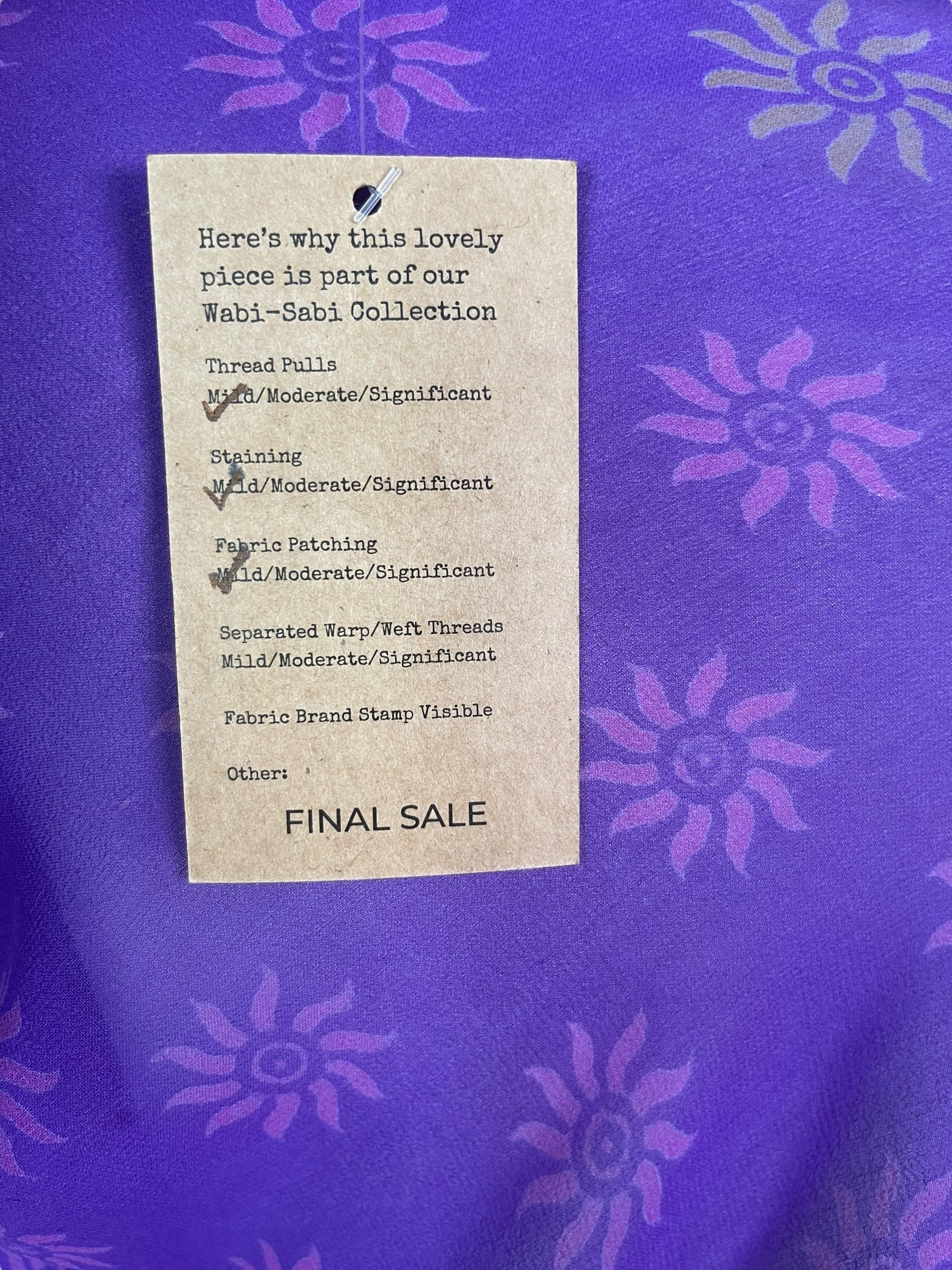 PRG7355 Sheer Wabi Sabi Pure Silk Shrug