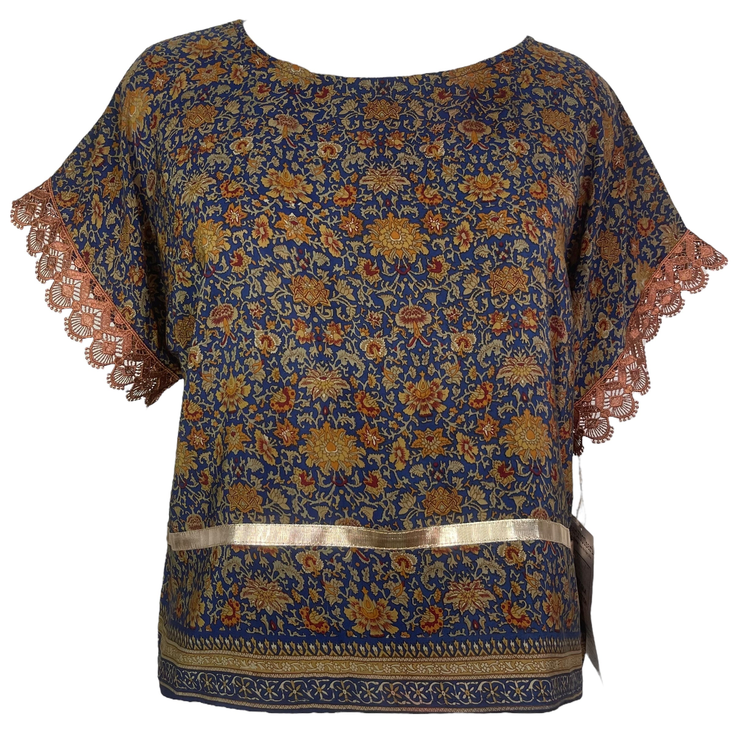 PRC7945 Avatar Pure Silk Boxy Top