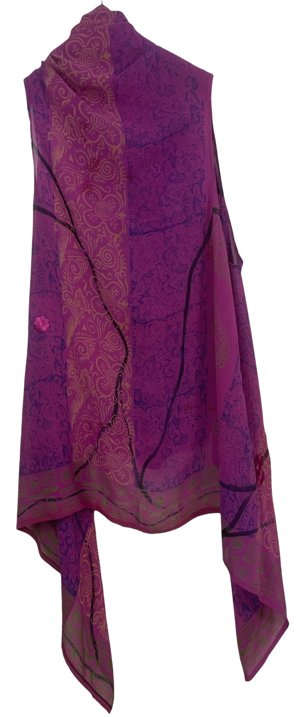 PRG8428 Sheer Avatar Pure Silk Versatile Vest