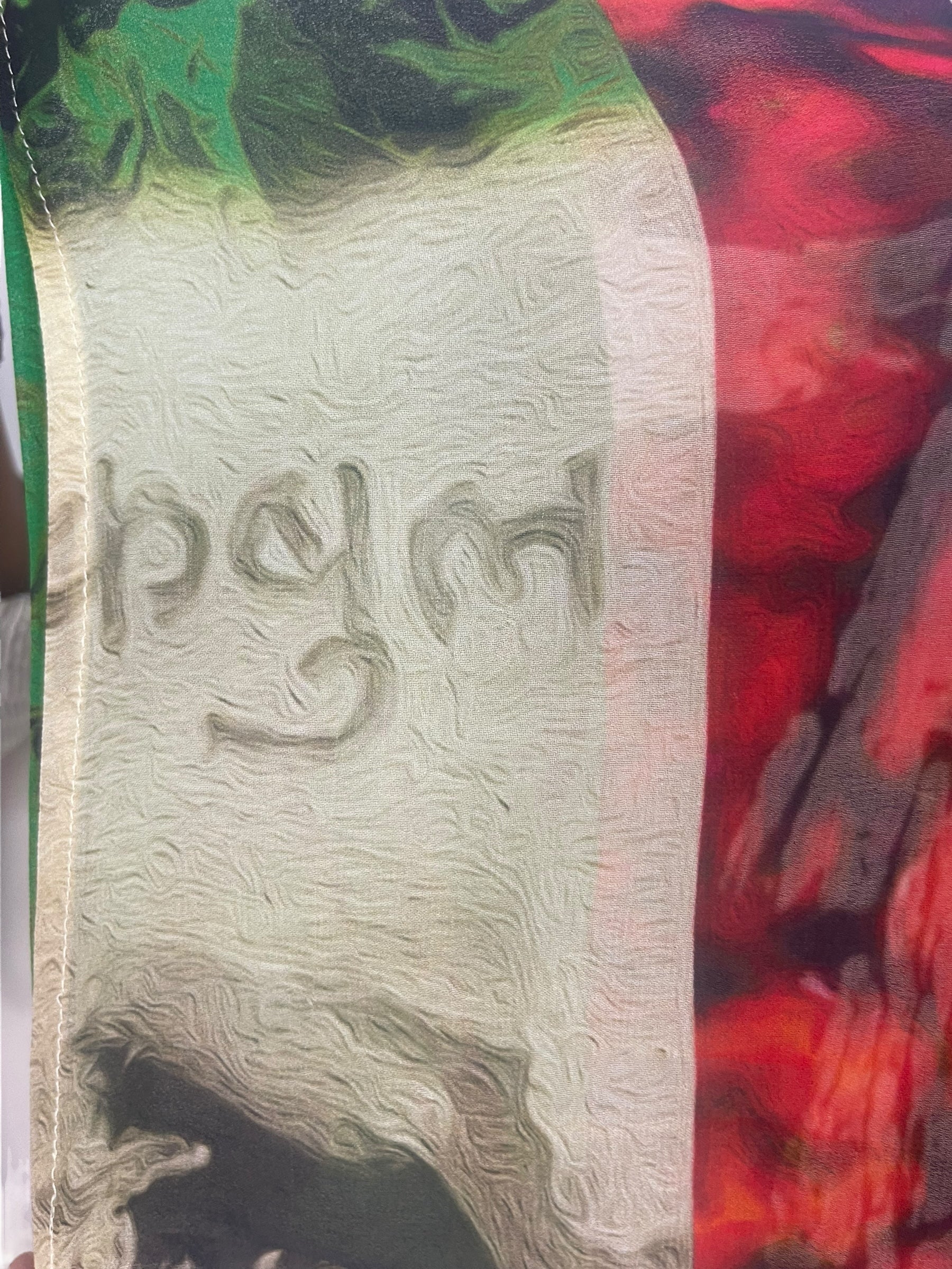 PRG6900 Sheer Avatar Pure Silk Boxy Top