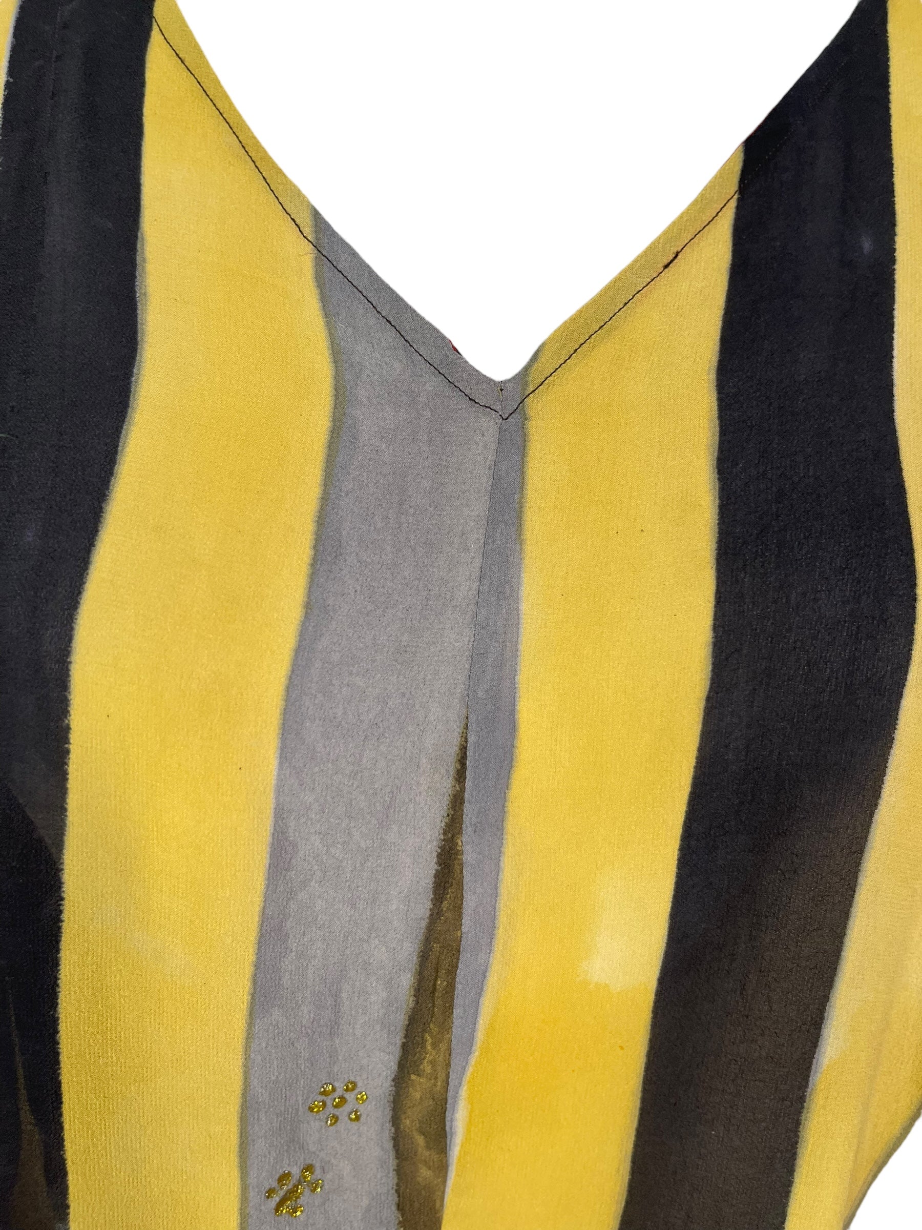 PRG7091 Sheer Wabi Sabi Pure Silk Waterfall Top