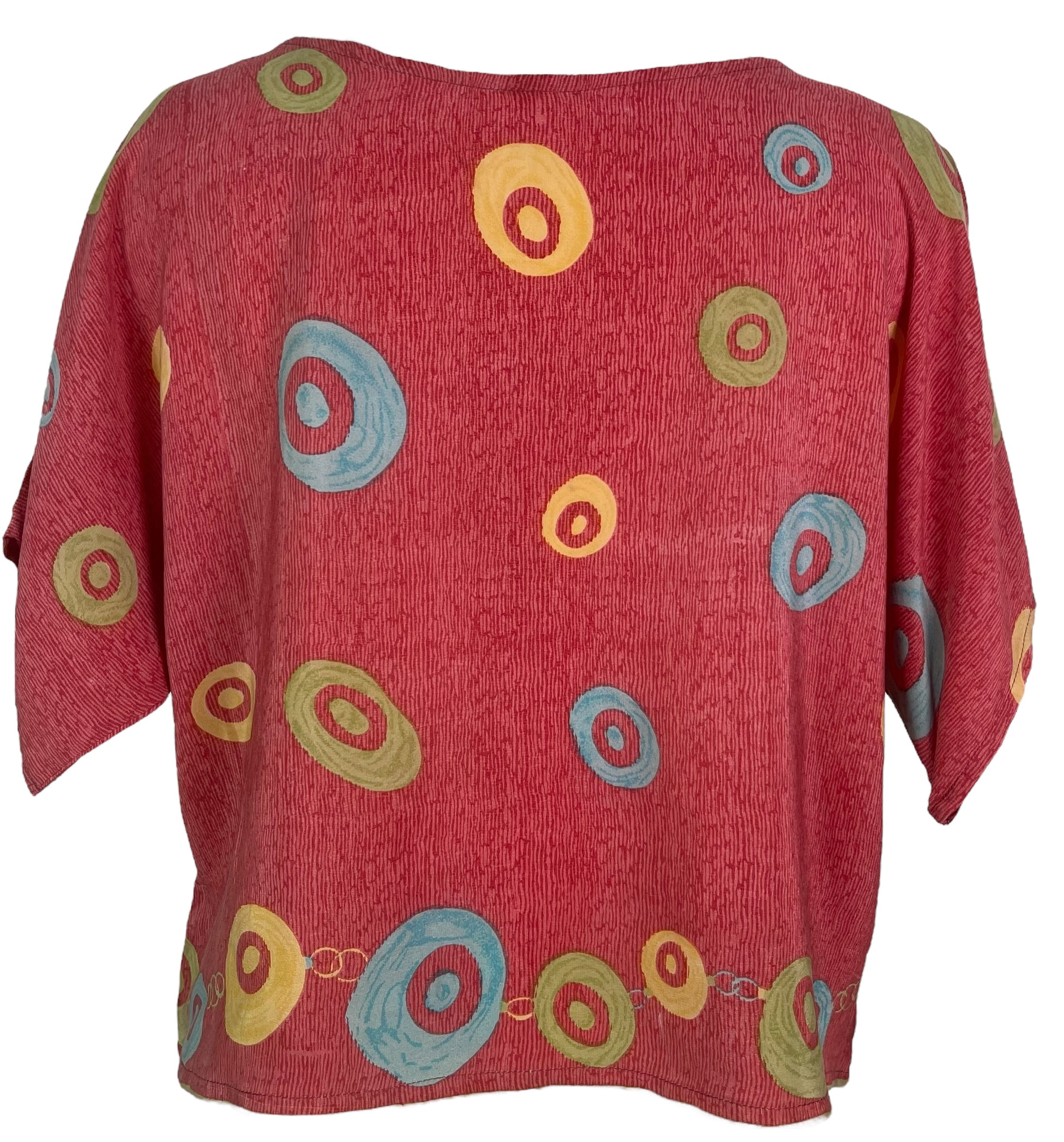 PRC7772 Avatar Pure Silk Boxy Top