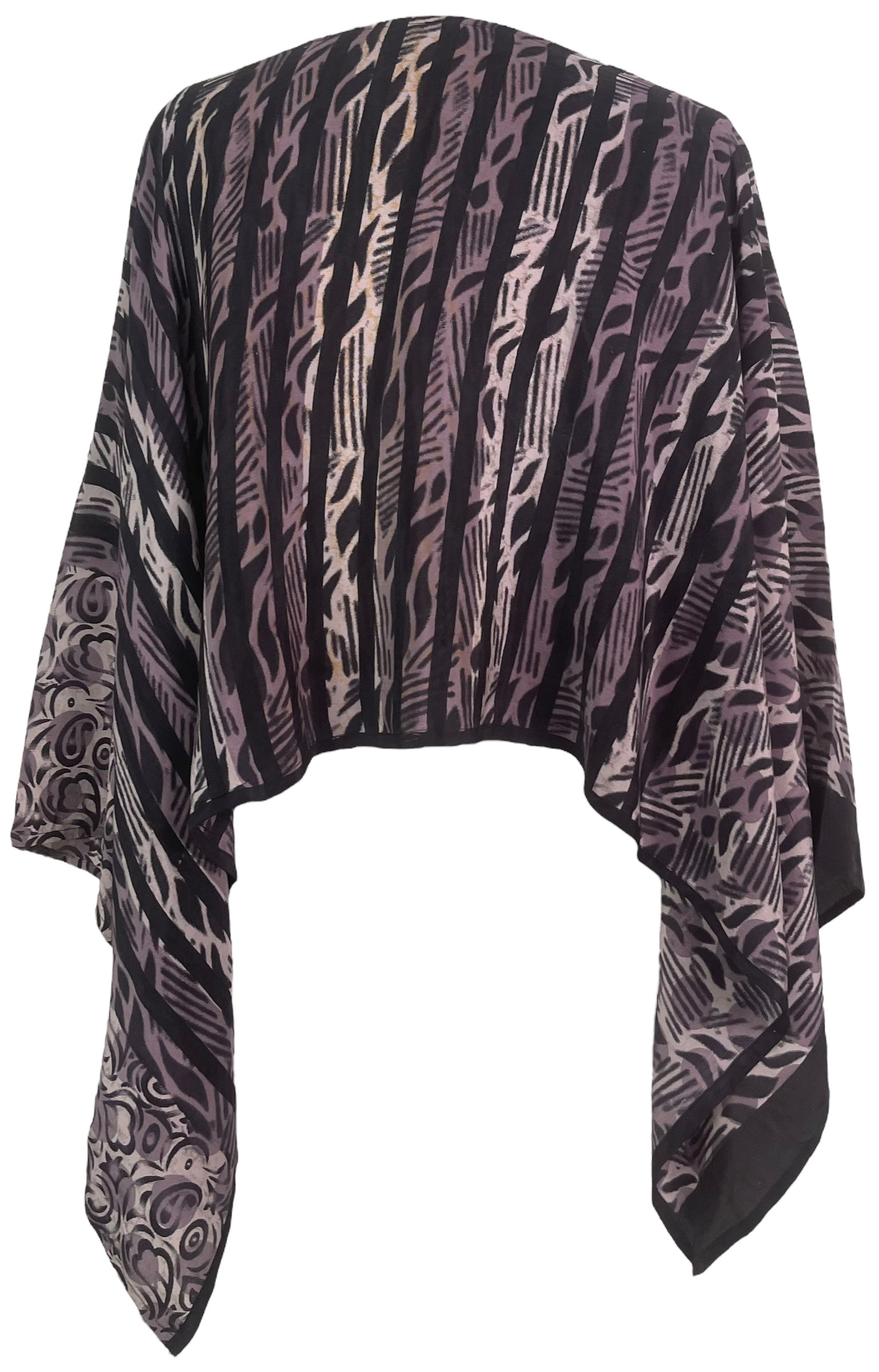 PRC8000 Avatar Pure Silk Capelet Poncho