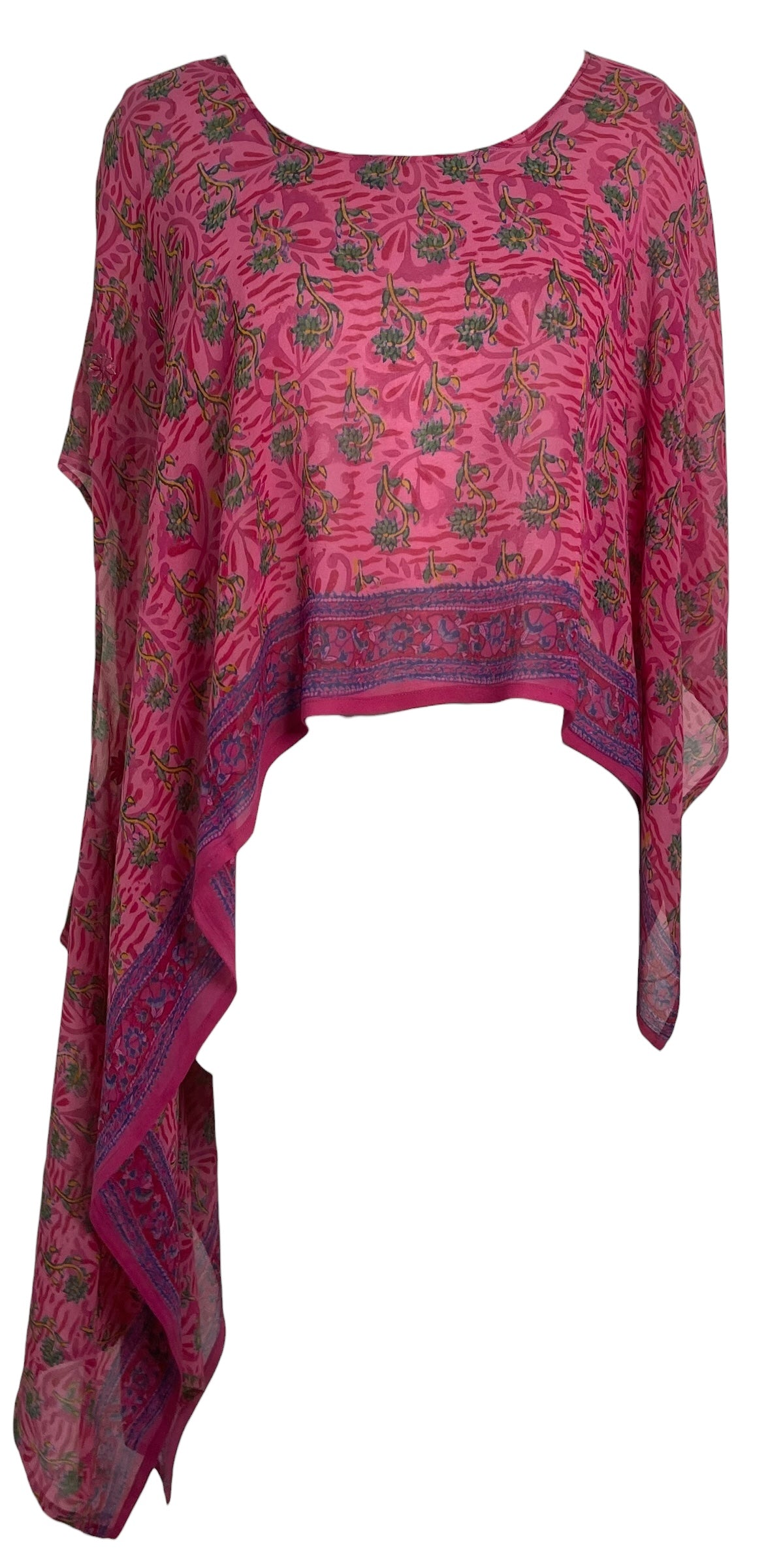 PRG8806 Sheer Wabi Sabi Pure Silk Versatile Vest