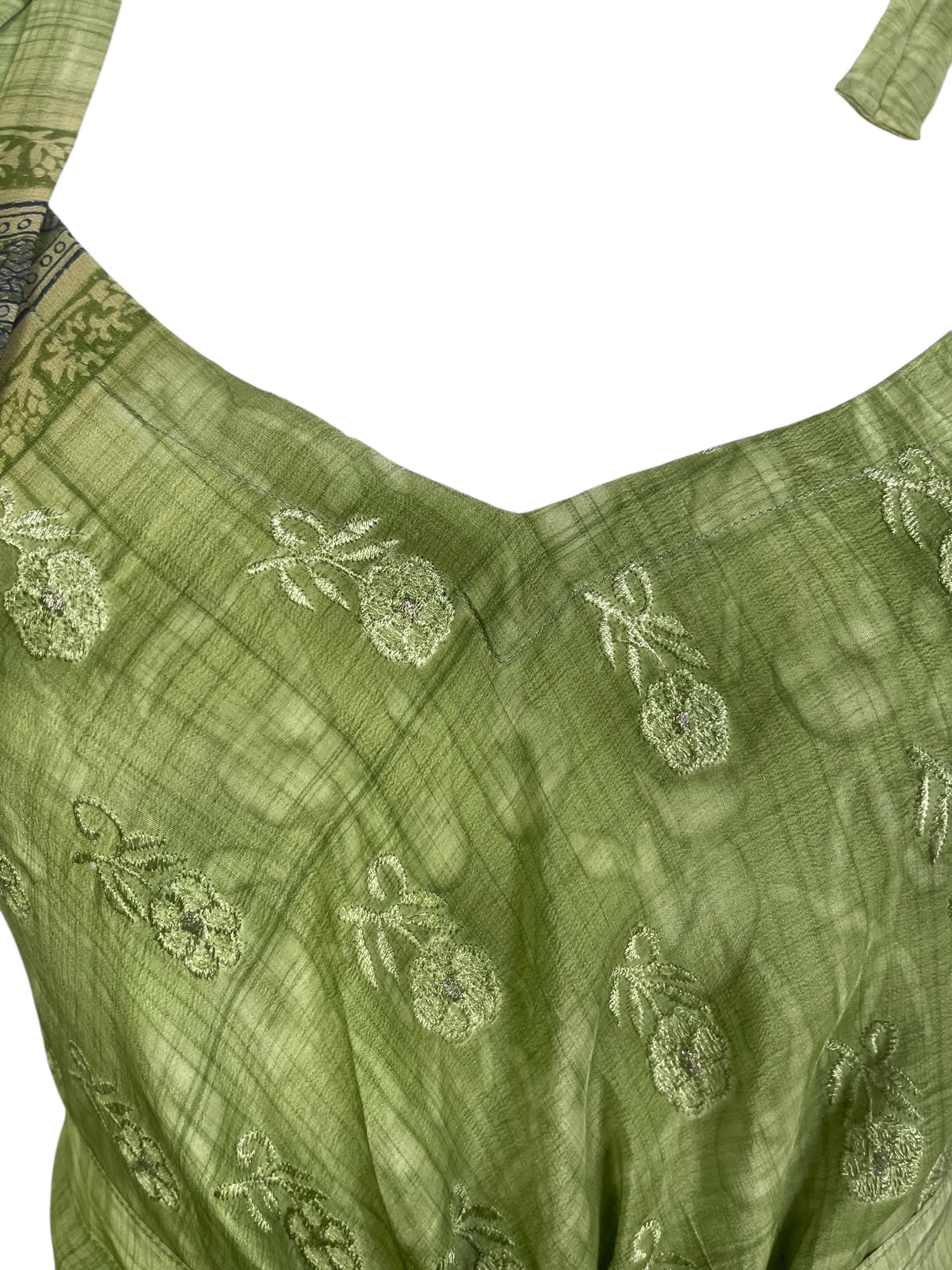 PRC8829 Avatar Pure Silk Maxi Dress with Belt