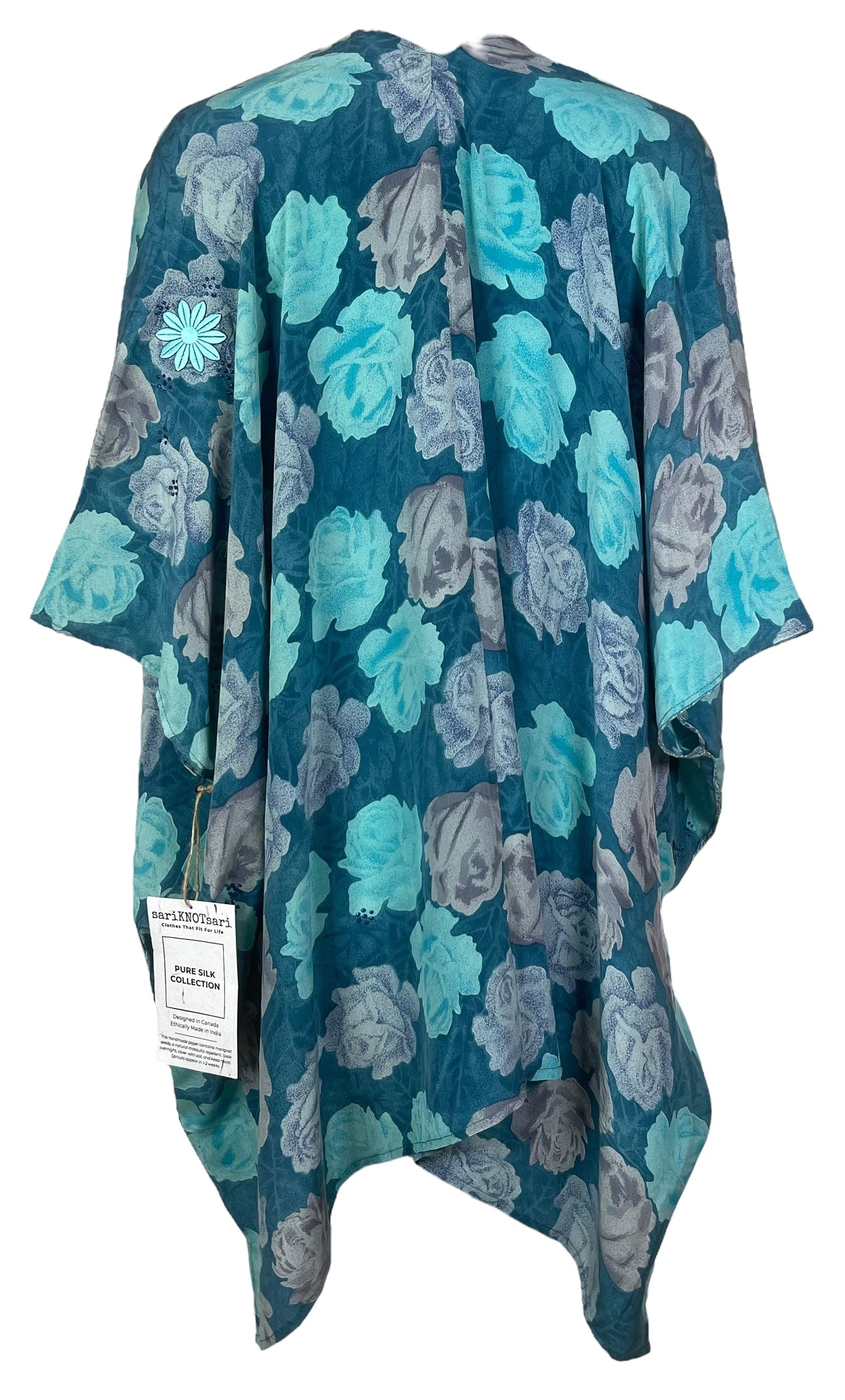 PRC8084 Avatar Pure Silk Cardigan