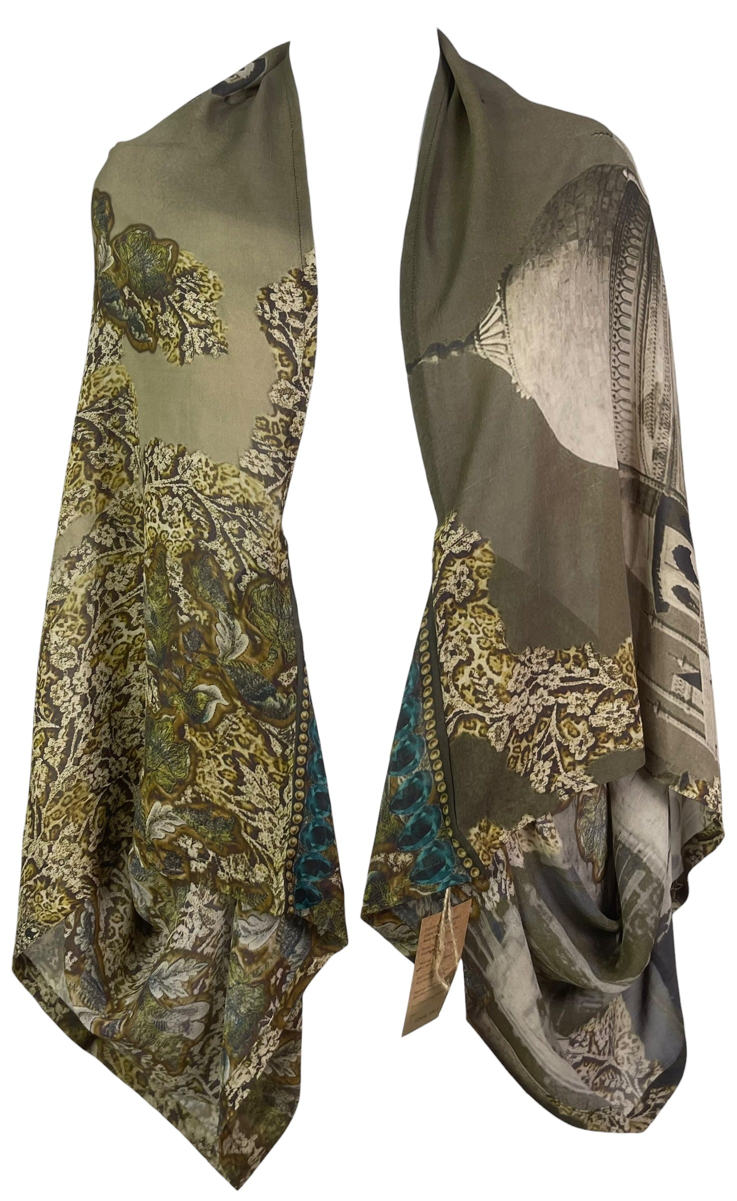 PRG8030 Sheer Wabi Sabi Pure Silk Shrug