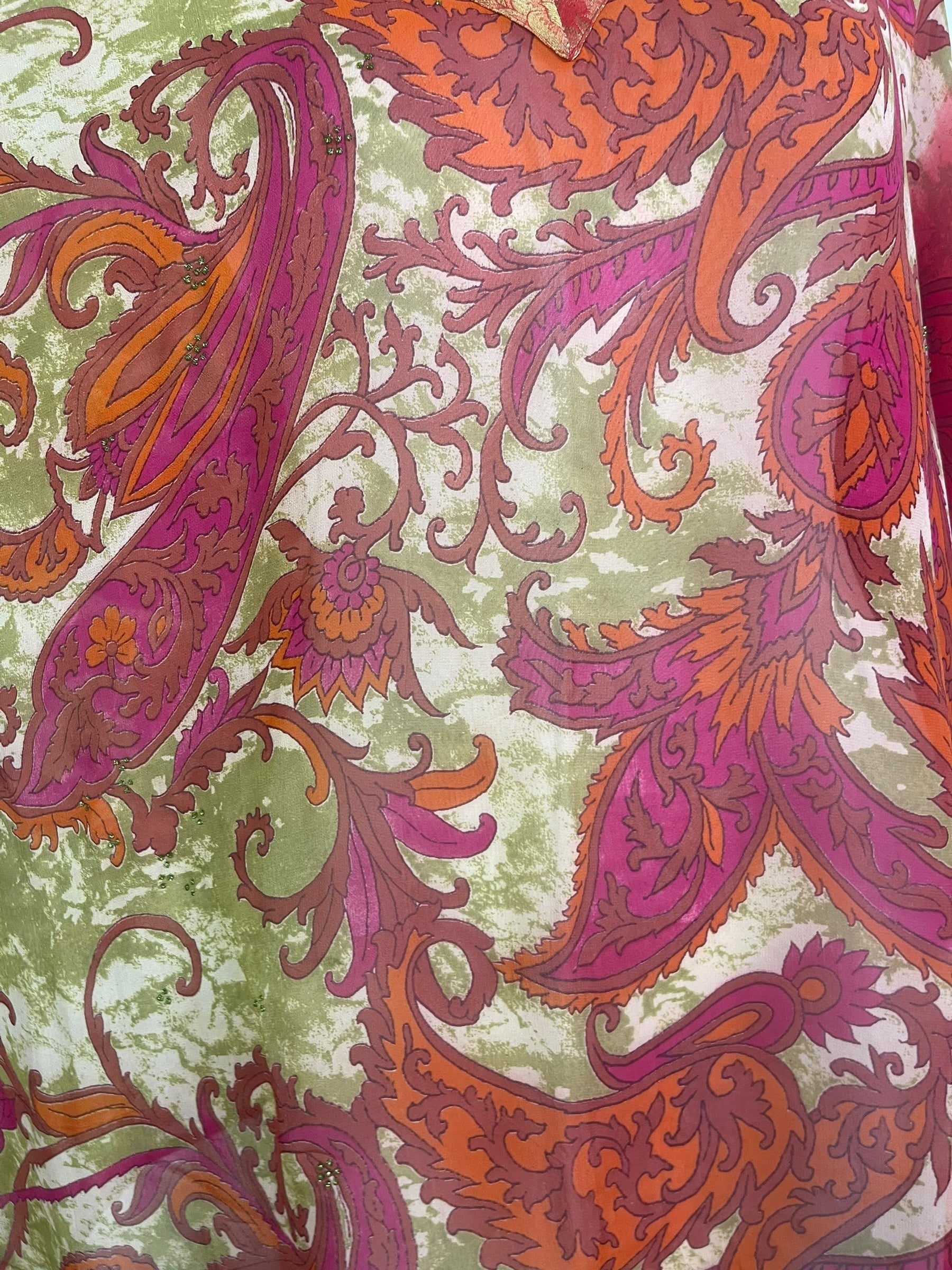 PRG8851 Sheer Avatar Pure Silk Long Tunic with Side Ties by 15 FEBRUARY 2026 – Handmade ethical Side Tie Tunic from sariKNOTsari using upcycled silk. Designed in Canada for travel and slow fashion, loved from Toronto to LA to Sydney.