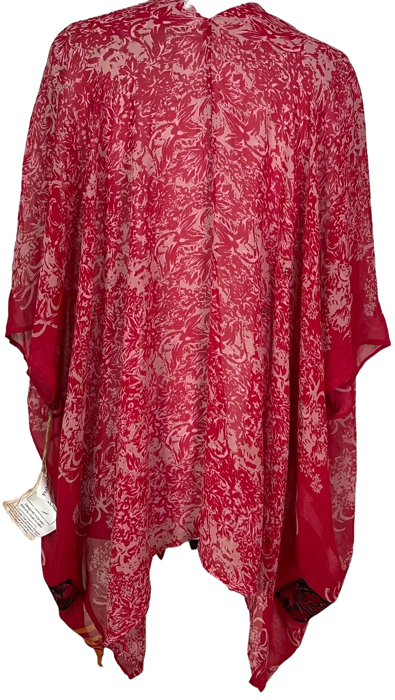 PRG7039 Sheer Avatar Pure Silk Cardigan